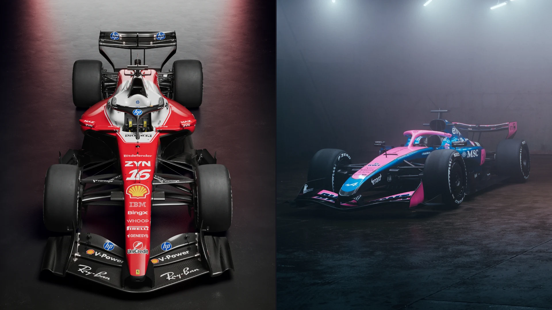 The tech secrets of Ferrari and Alpine's 2026-spec cars