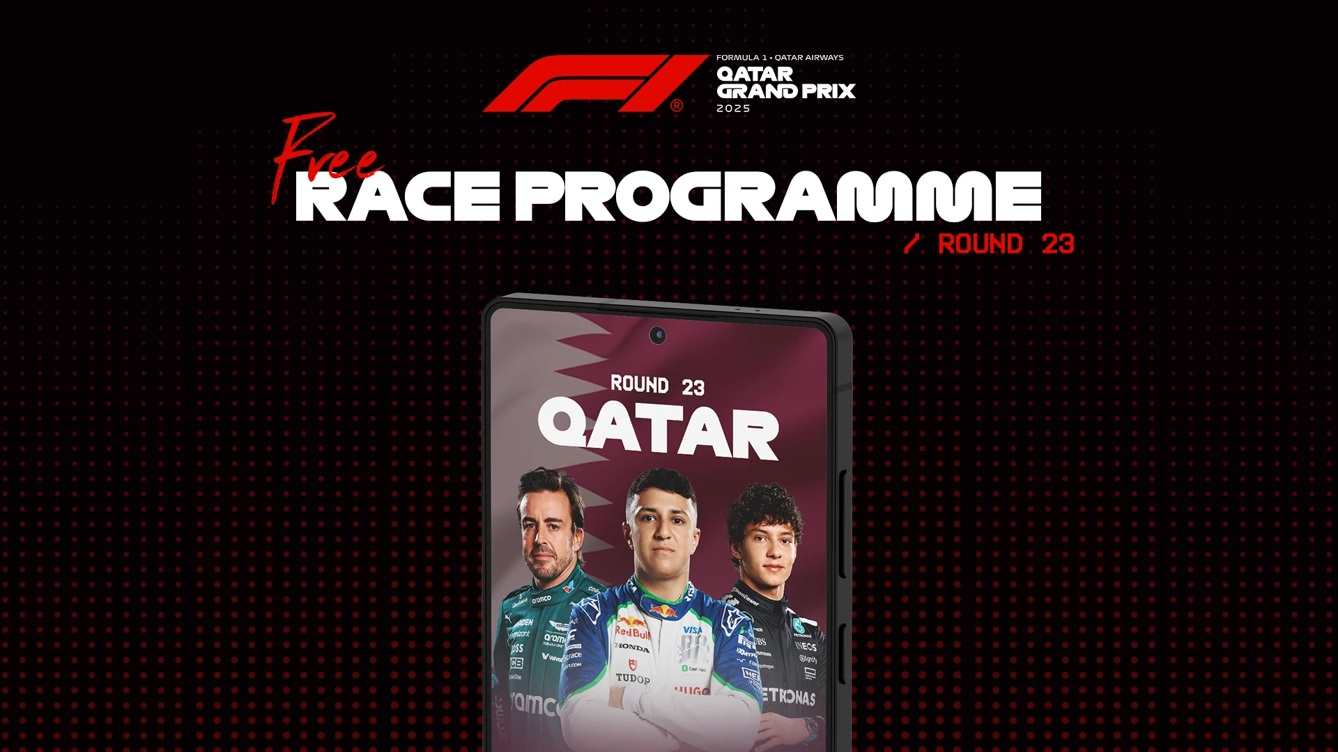 OFFICIAL RACE PROGRAMME - 2025 Qatar Grand Prix