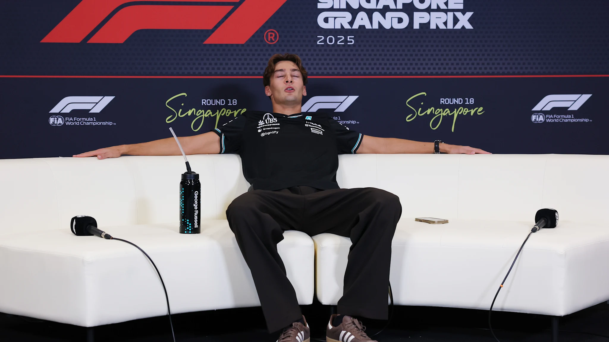 5 off-track moments you missed at the 2025 Singapore Grand Prix – from championship celebrations and full-circle moments to special lids
