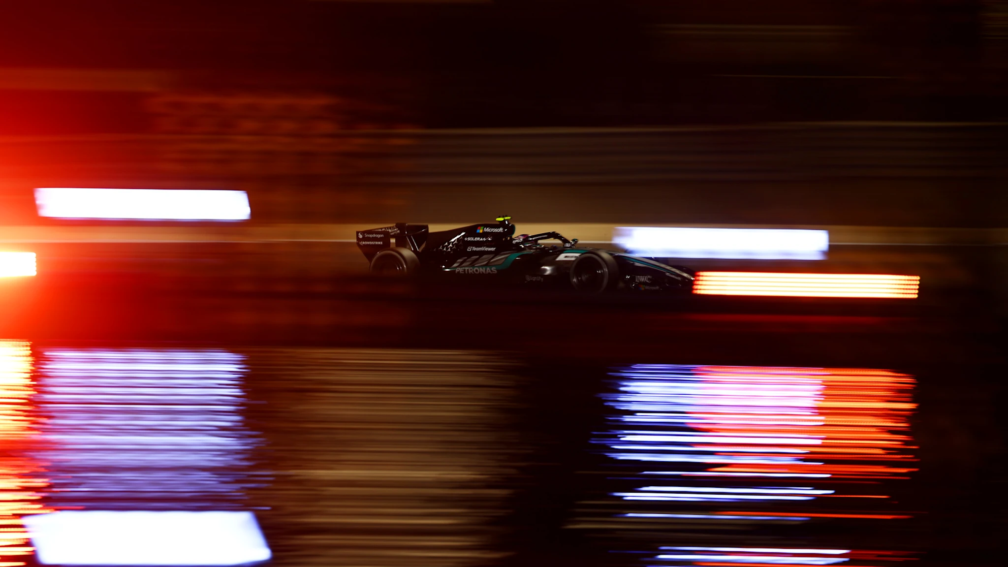 Antonelli and Mercedes top final day of first Bahrain test