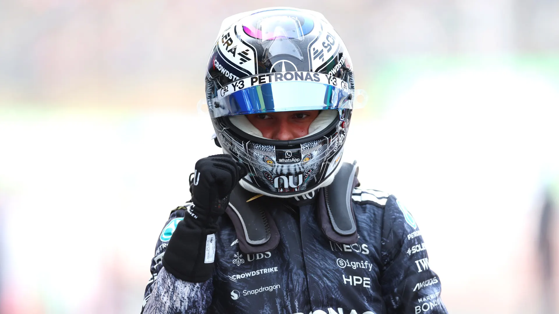 Kimi Antonelli clinches pole position ahead of George Russell and Oscar Piastri