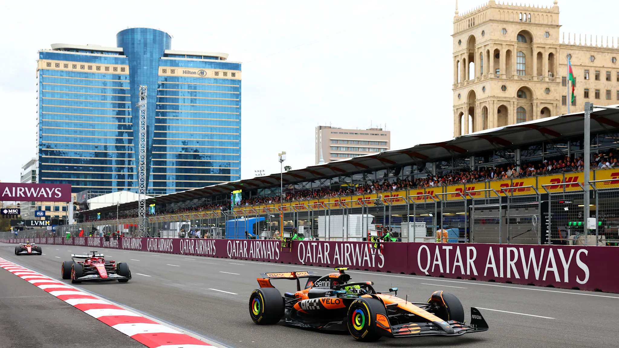 Warm, dry Azerbaijan GP forecast, but strong winds could test drivers in Baku