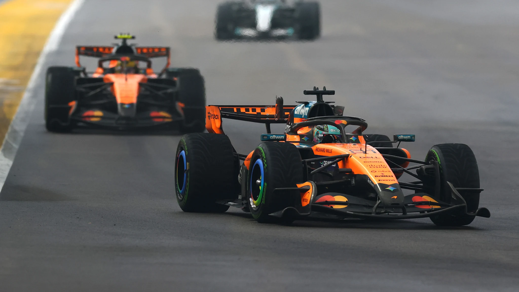 McLaren drivers give verdicts on their Singapore Sprint collision