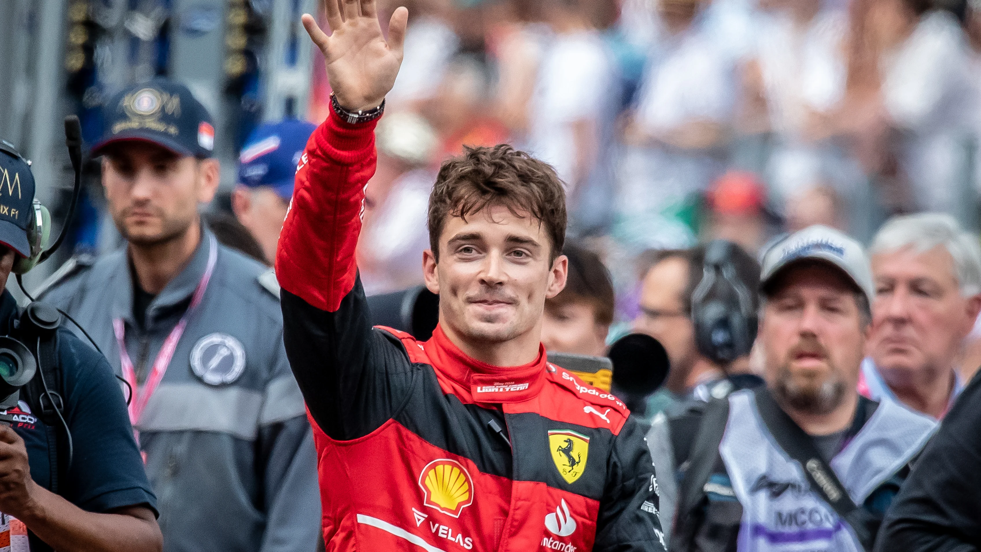 MONTE-CARLO, MONACO - MAY 28: Charles Leclerc (MCO) Team Scuderia Ferrari, F1-75, Ferrari 065