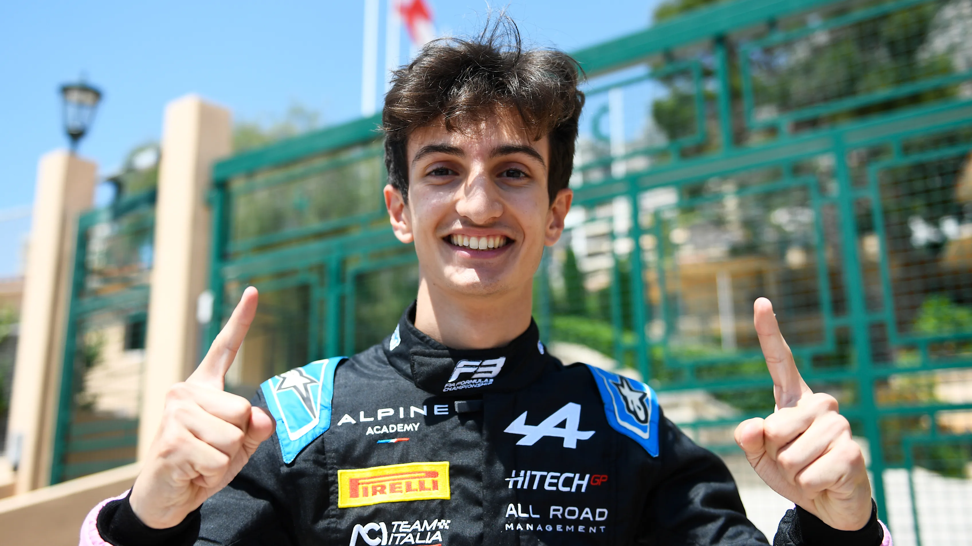 MONTE-CARLO, MONACO - MAY 26: Pole position qualifier Gabriele Mini of Italy and Hitech Pulse-Eight