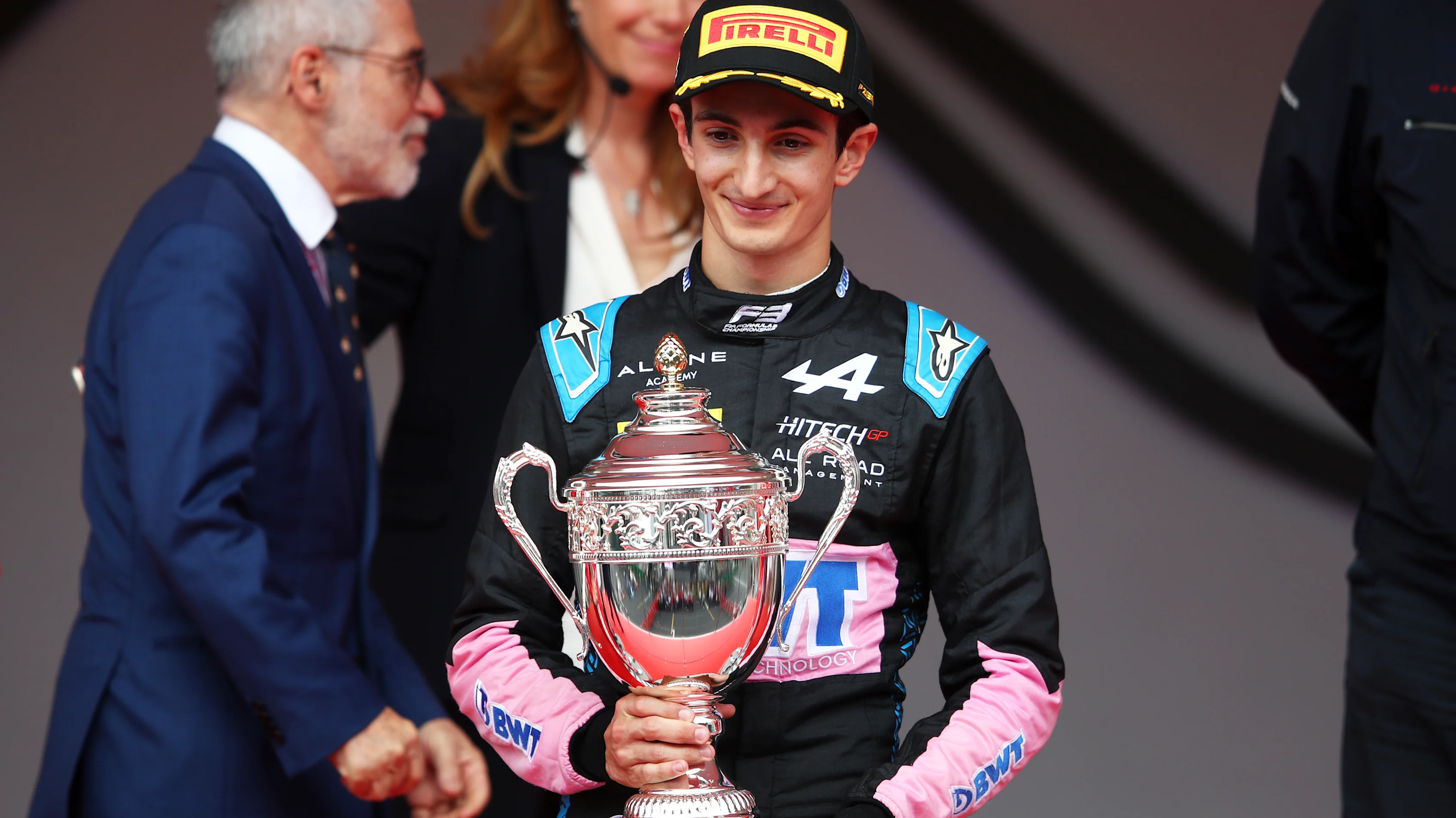 MONTE-CARLO, MONACO - MAY 28: Race winner Gabriele Mini of Italy and Hitech Pulse-Eight (15)