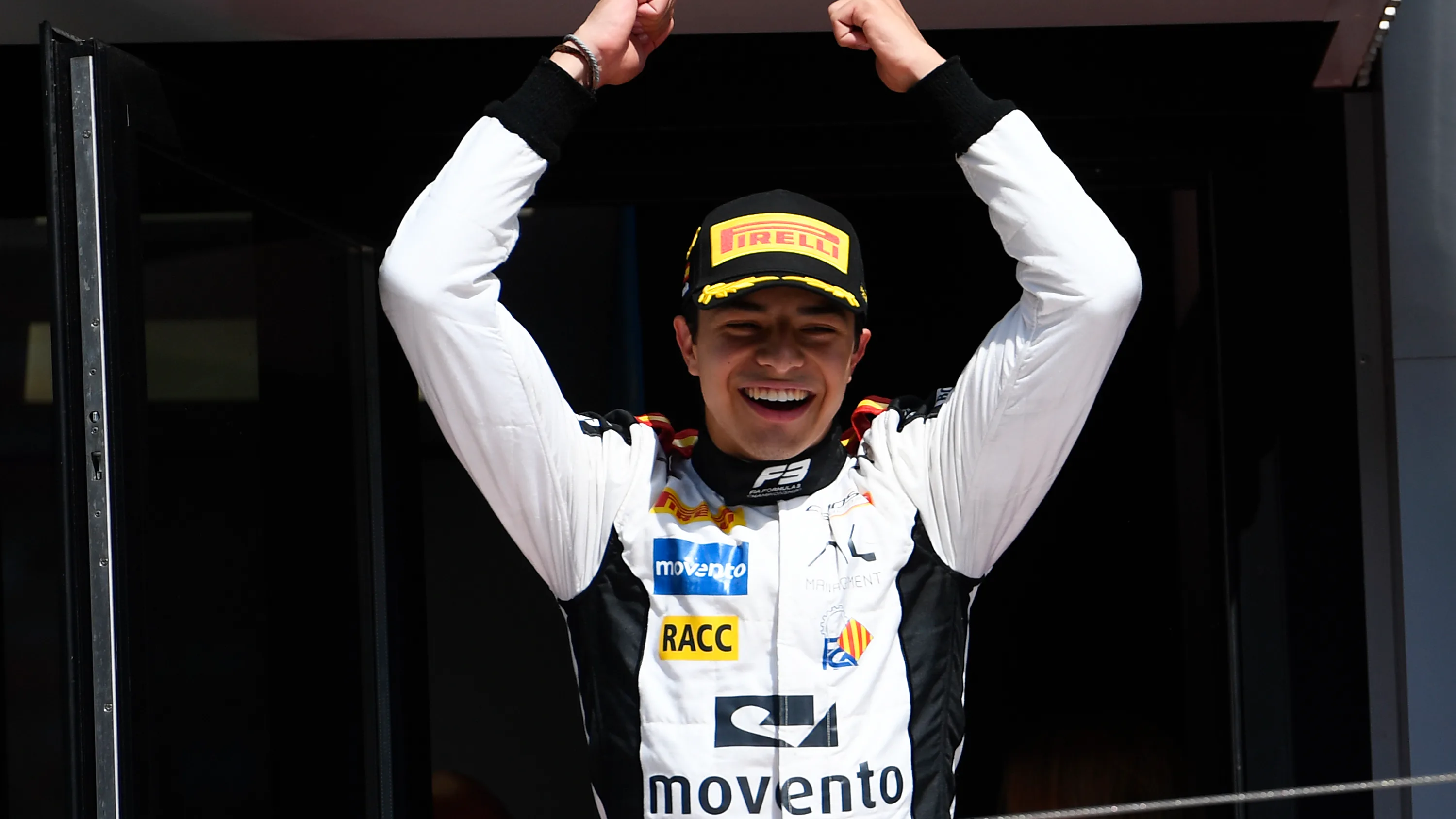 BARCELONA, SPAIN - JUNE 04: Race winner Josep Maria Marti of Spain and Campos Racing (23)