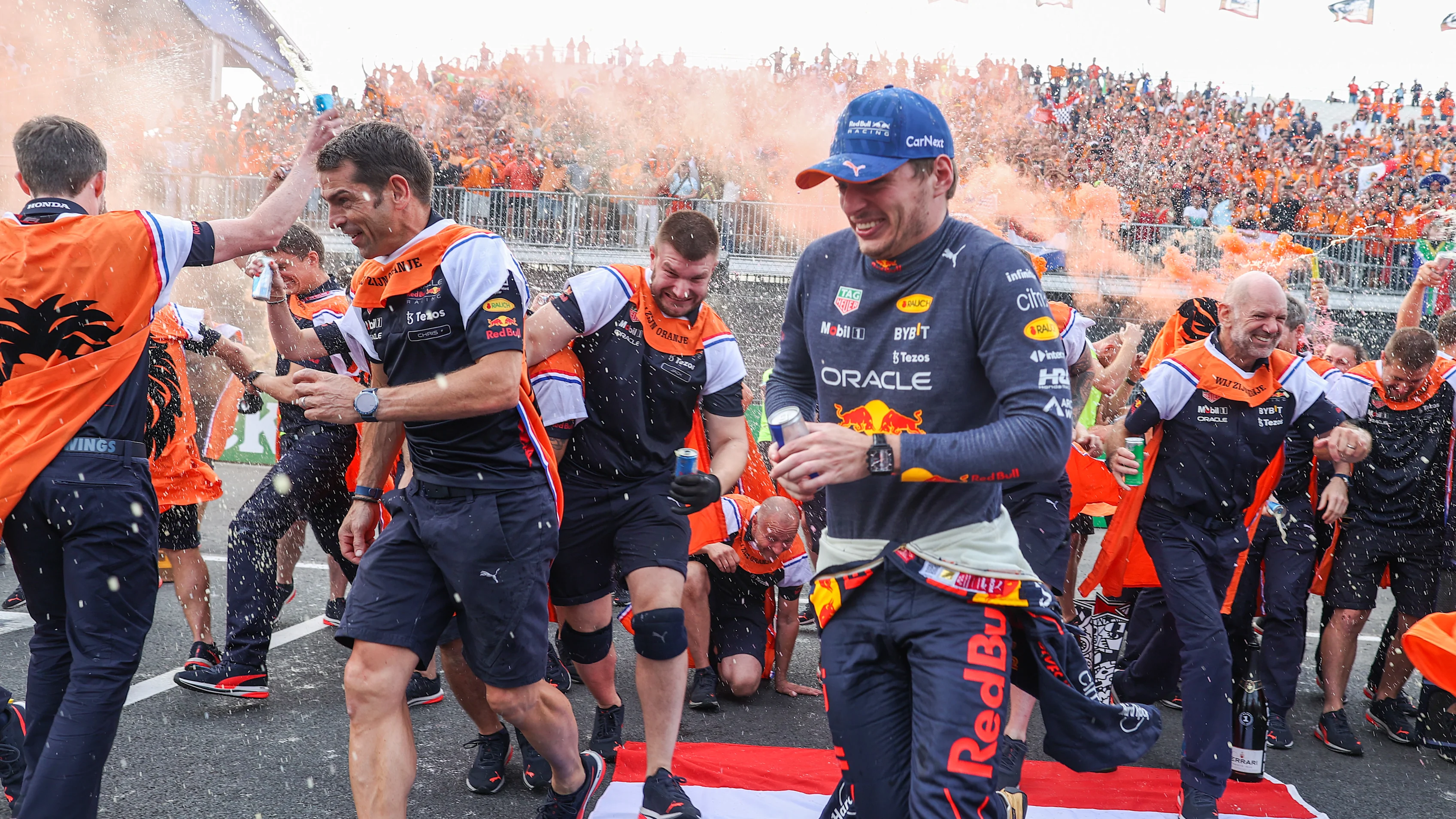 ZANDVOORT, NETHERLANDS - SEPTEMBER 04: Max Verstappen of Red Bull Racing and The Netherlands