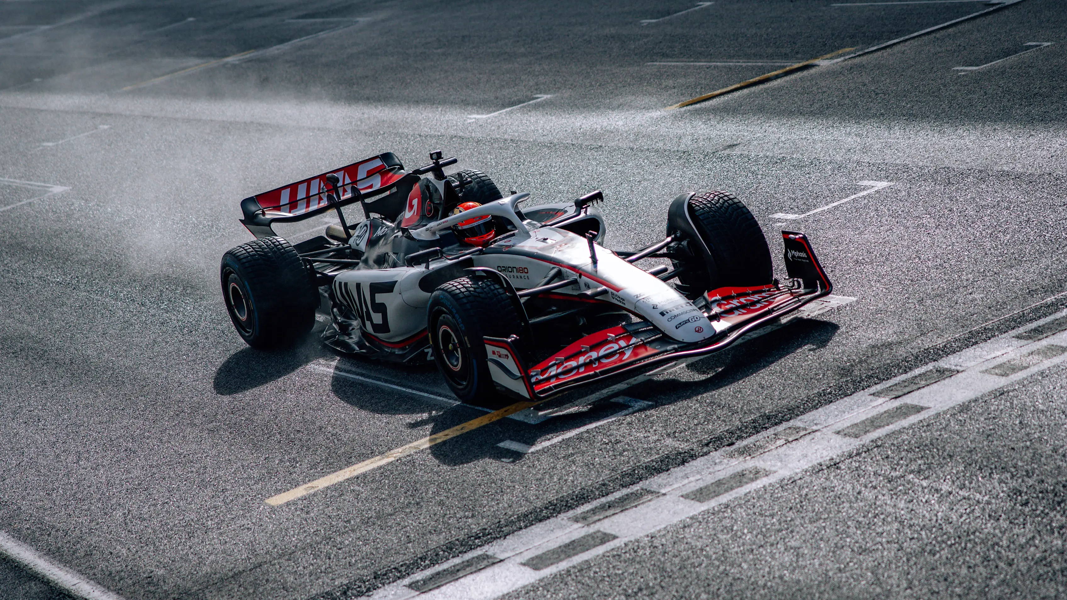 SCARPERIA, ITALY - SEPTEMBER 26: James Hinchcliffe of Canada and Haas F1 prepares to drive in the