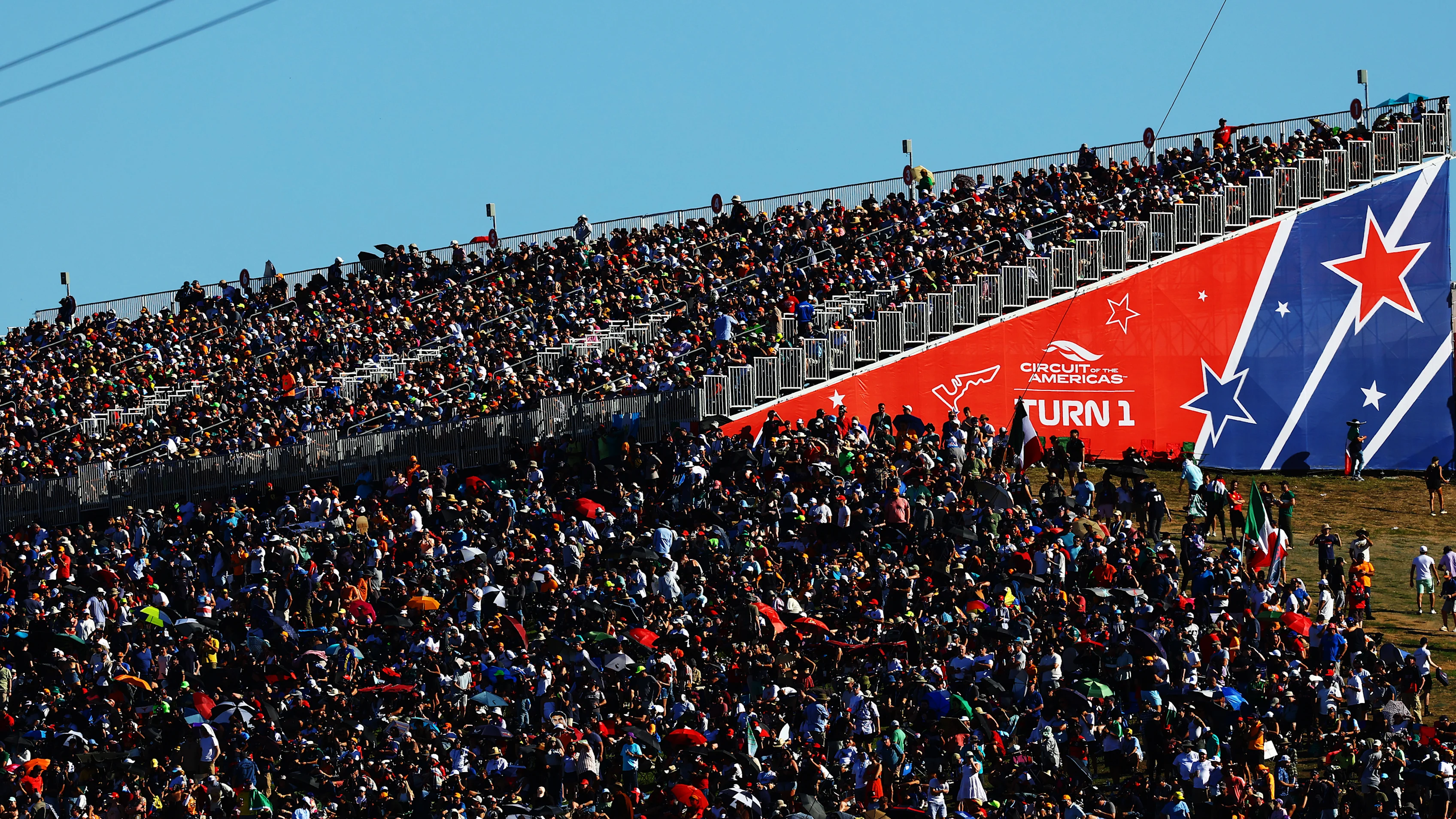 The COTA crowd atmosphere