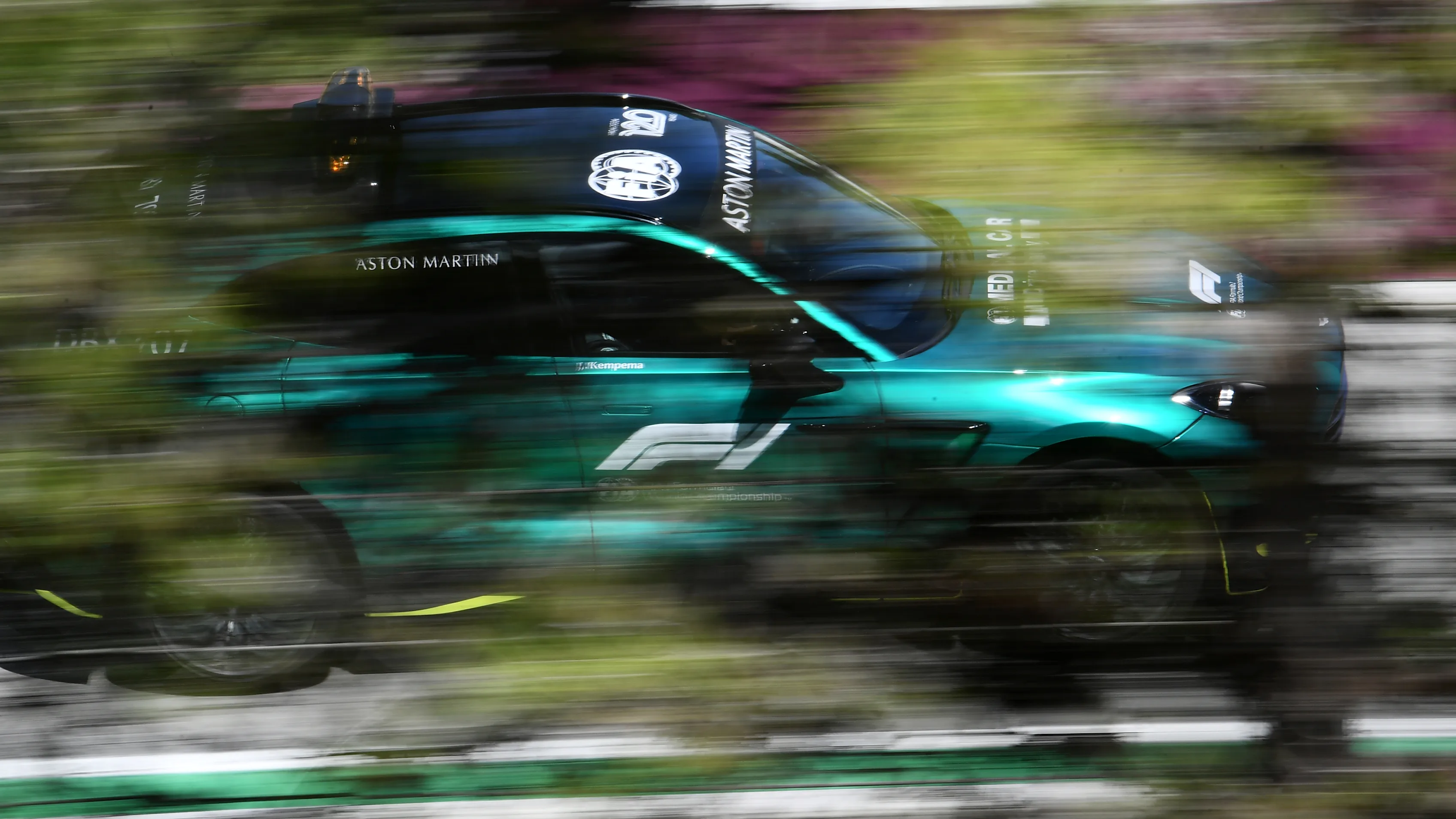 BARCELONA, SPAIN - JUNE 21: The FIA Medical Car don track during qualifying ahead of Round 5