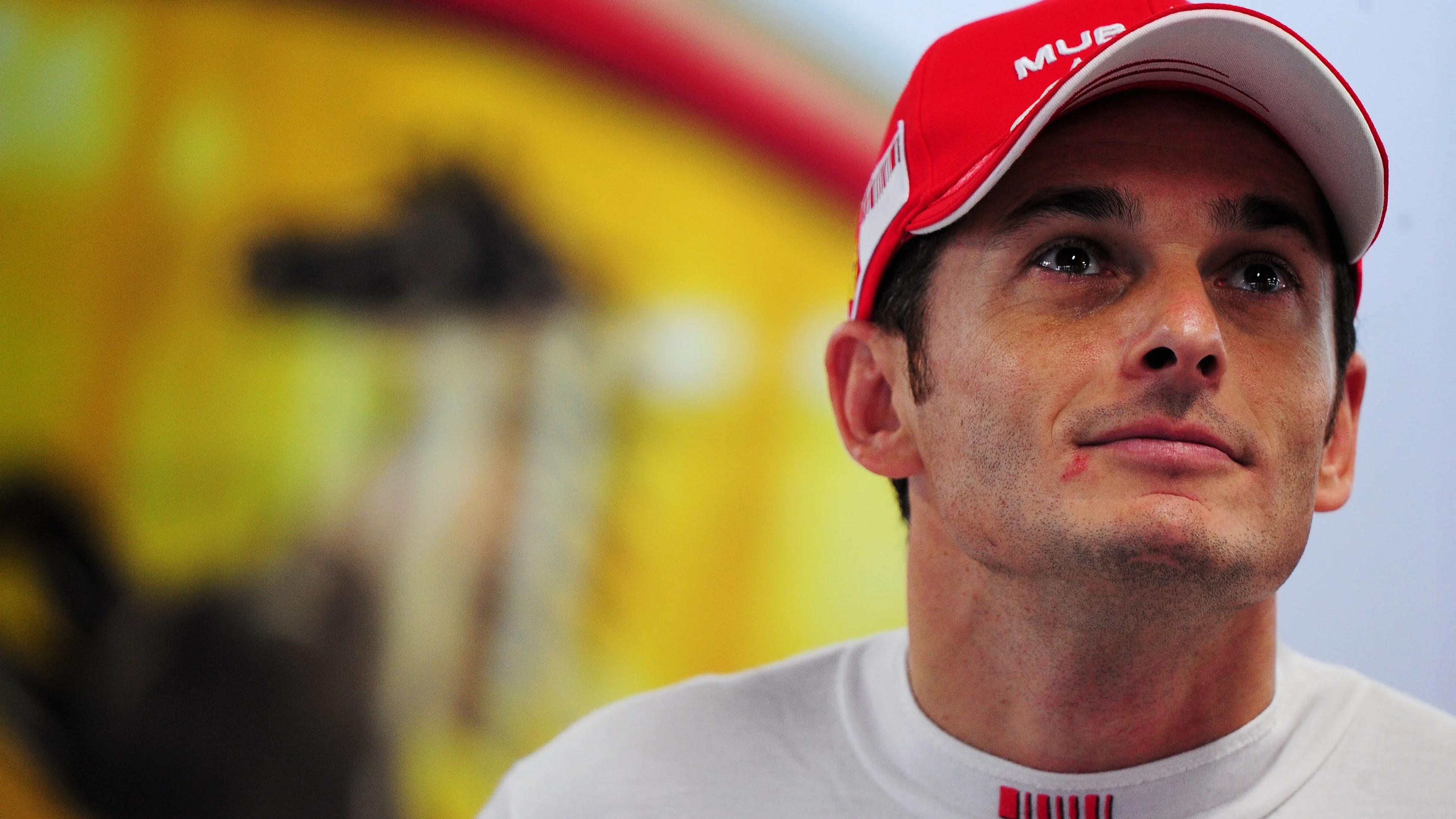 SUZUKA, JAPAN - OCTOBER 02: Giancarlo Fisichella of Italy and Ferrari prepares to drive during