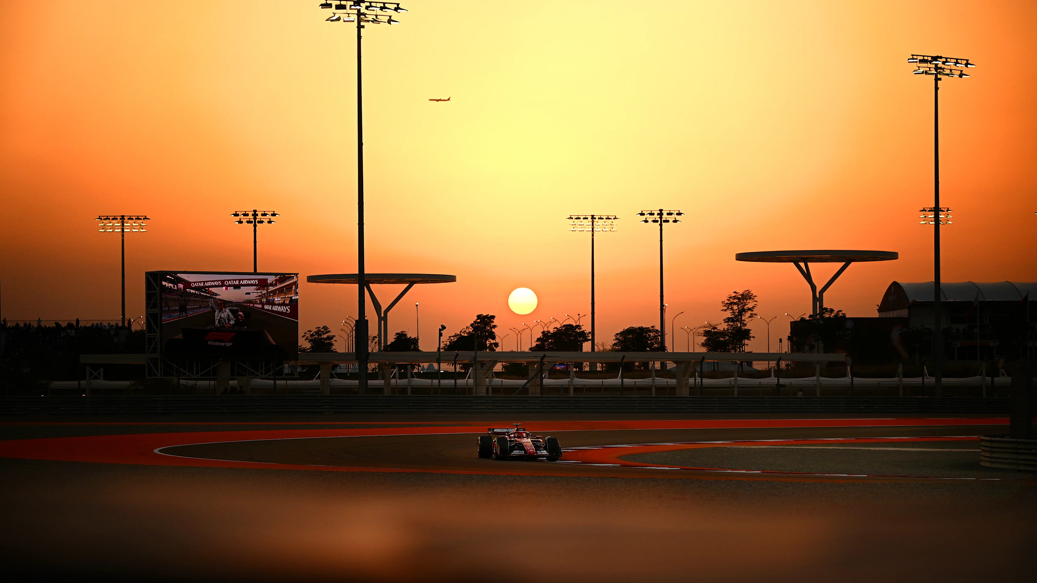 LUSAIL CITY, QATAR - NOVEMBER 30: Charles Leclerc of Monaco driving the (16) Ferrari SF-24 on his