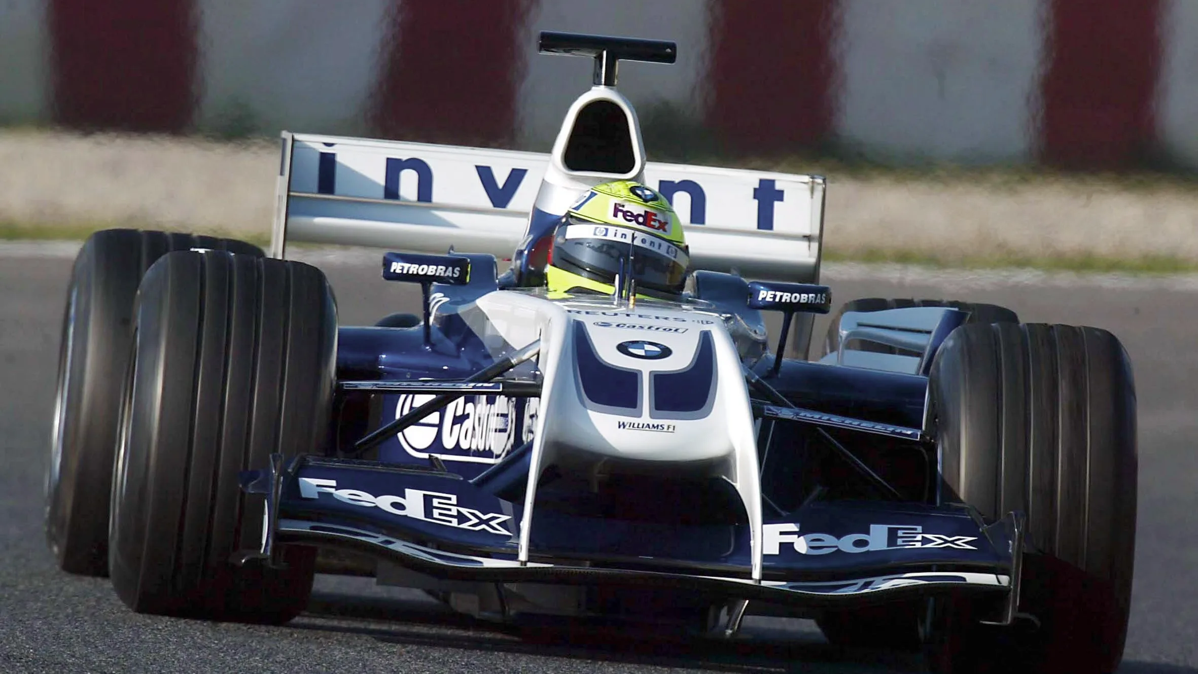BARCELONA, SPAIN - FEBRUARY 03: Motorsport / Formel 1: Testfahrten in Barcelona 2004 ; Ralf