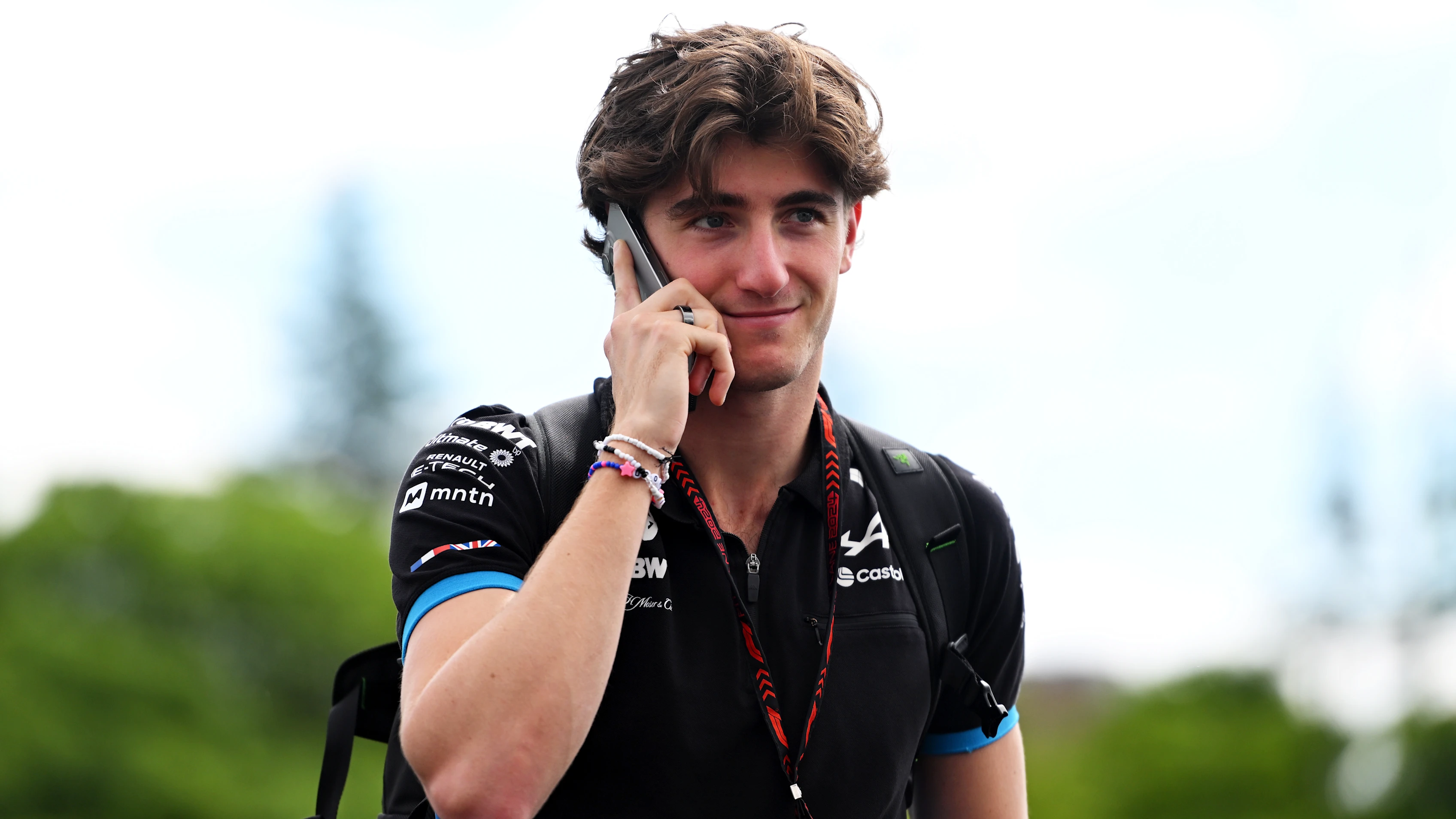 MONTREAL, QUEBEC - JUNE 08: Jack Doohan of Australia and Alpine F1 arrives into the Paddock prior