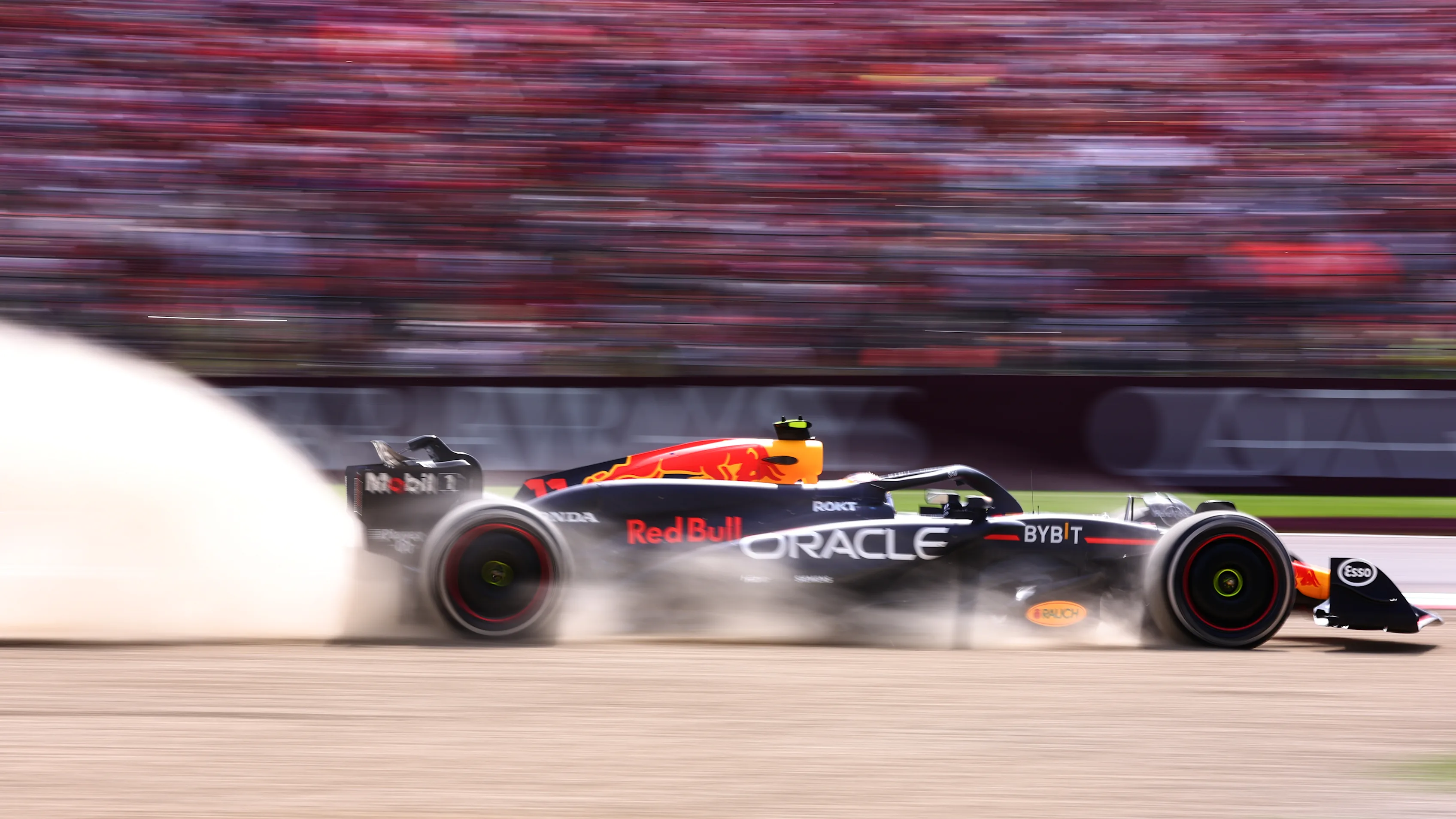 Perez has dropped to third in the title standings after Imola