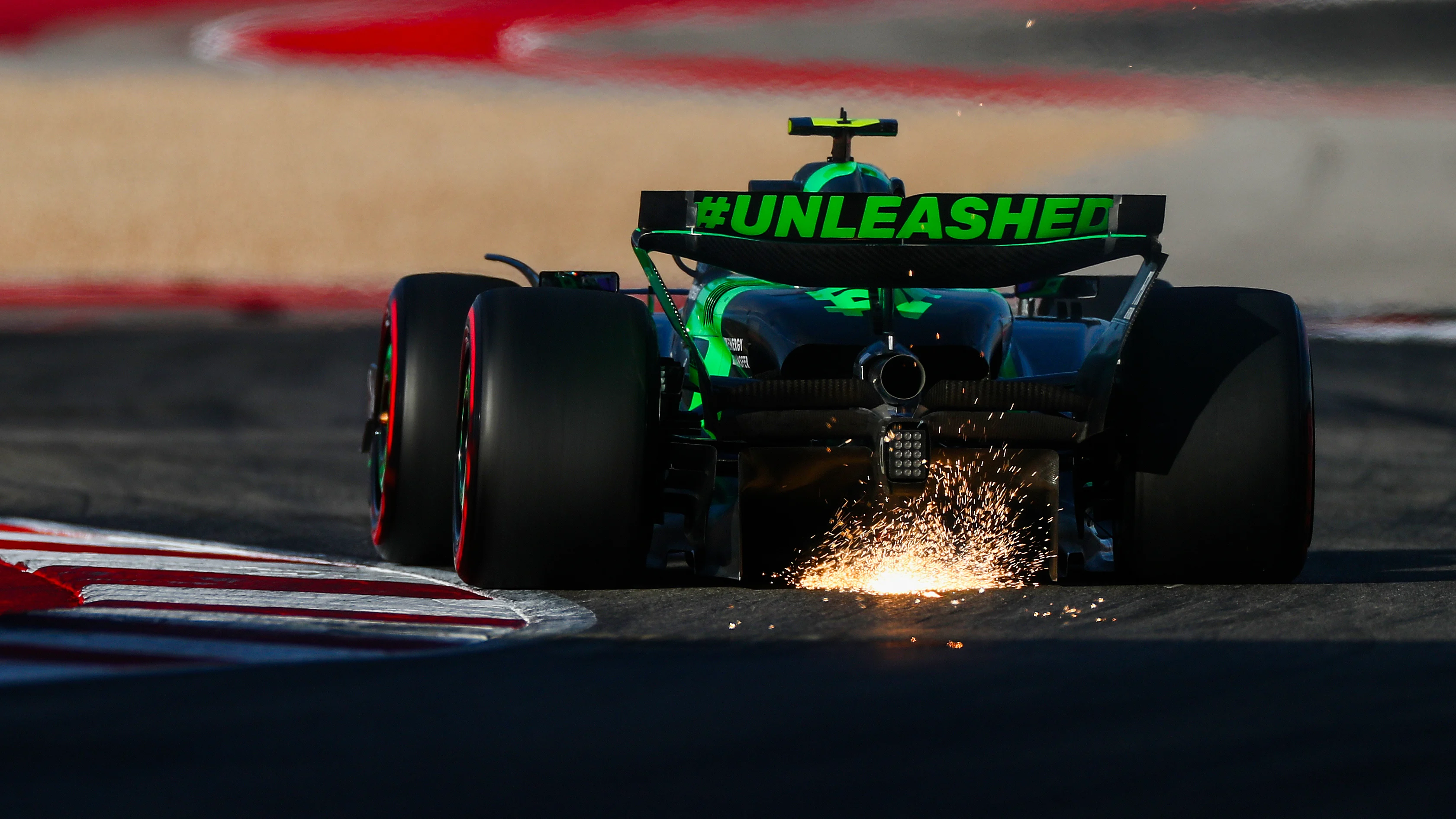 AUSTIN, TEXAS - OCTOBER 19: Zhou Guanyu of Stake F1 Kick Sauber and China during qualifying ahead