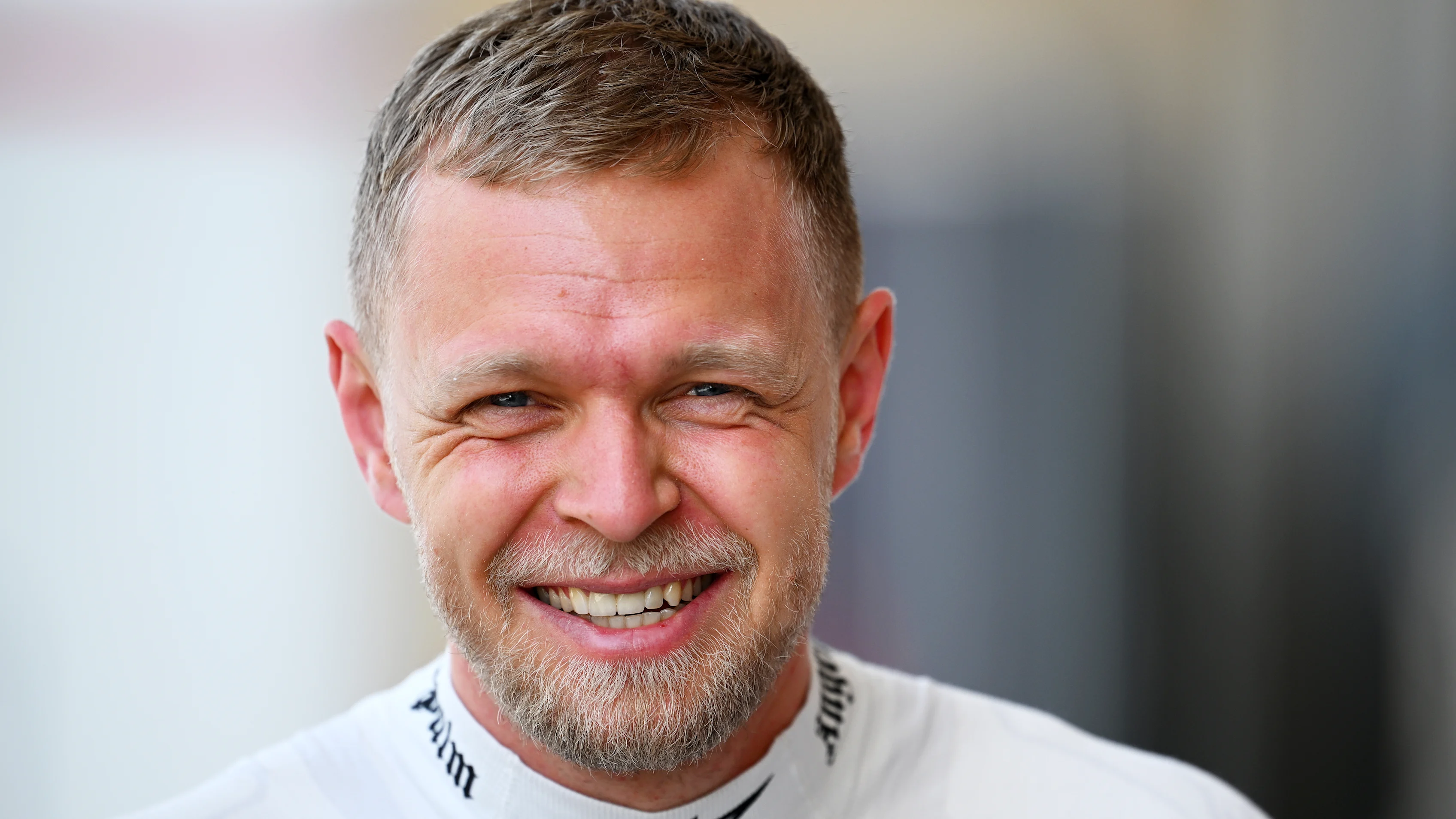BAHRAIN, BAHRAIN - FEBRUARY 21: Kevin Magnussen of Denmark and Haas F1 looks on in the Paddock