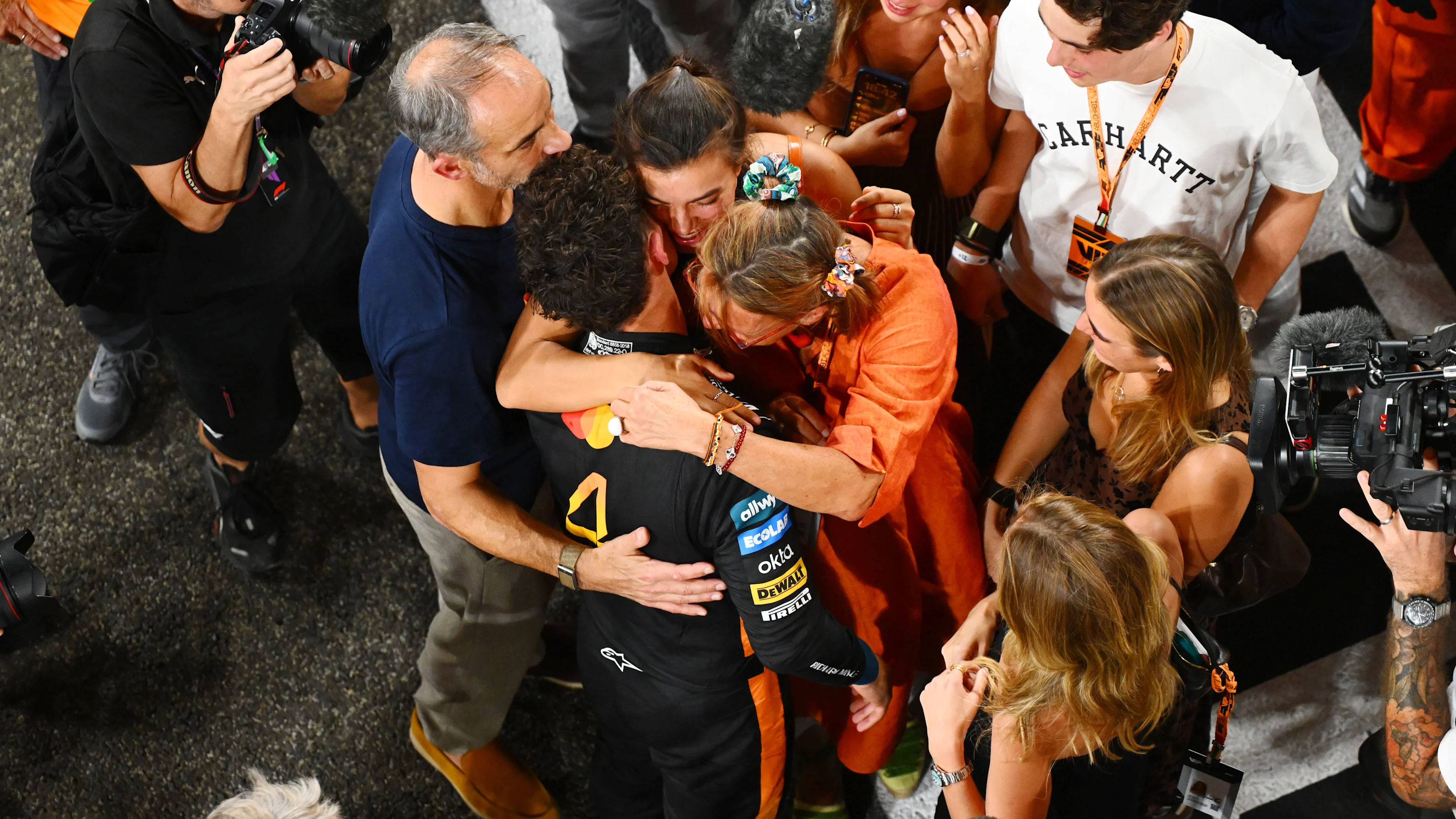 ABU DHABI, UNITED ARAB EMIRATES - DECEMBER 07: 2025 F1 World Drivers Champion and Third placed