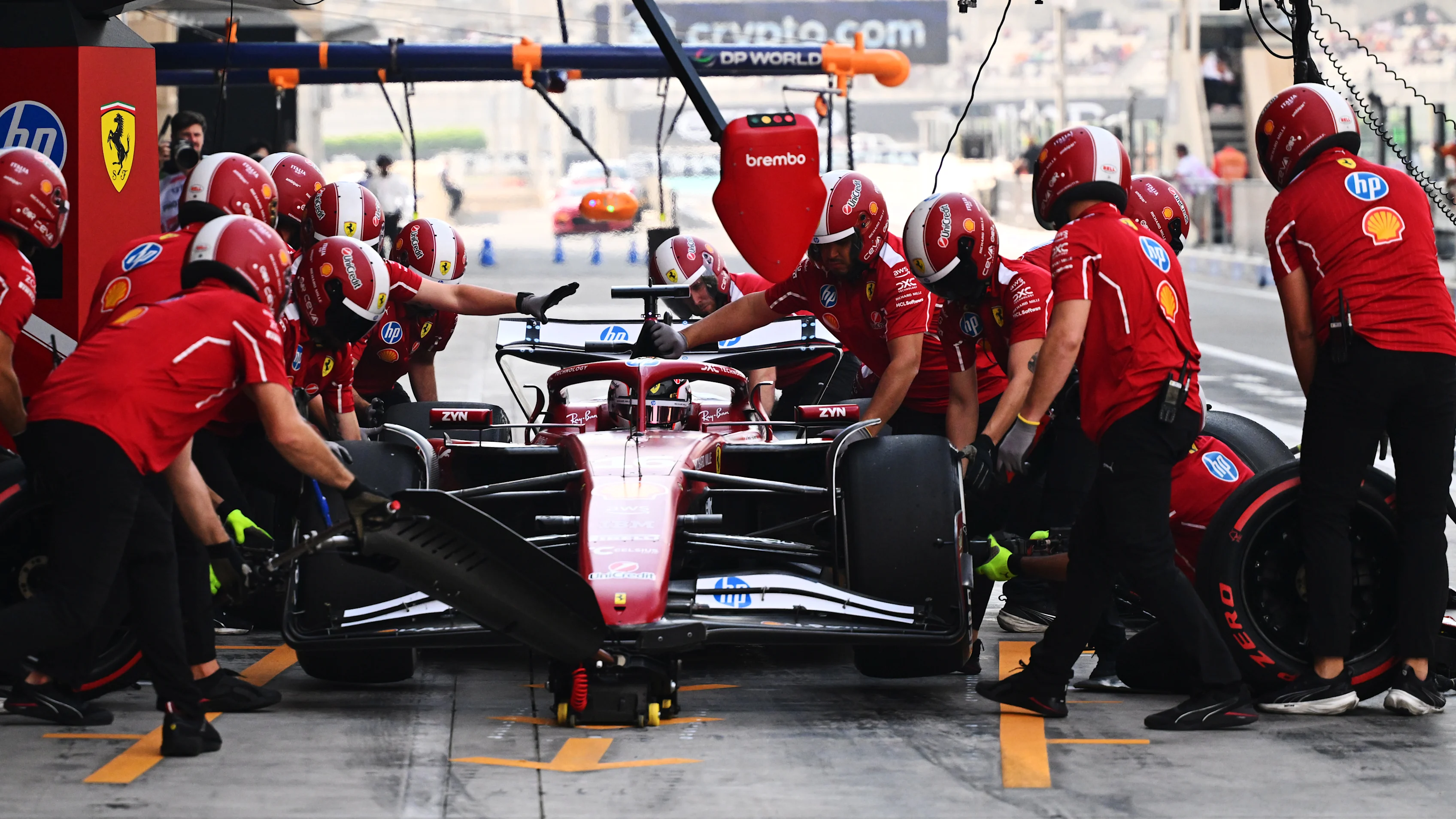 ABU DHABI, UNITED ARAB EMIRATES - DECEMBER 05: Charles Leclerc of Monaco driving the (16) Scuderia