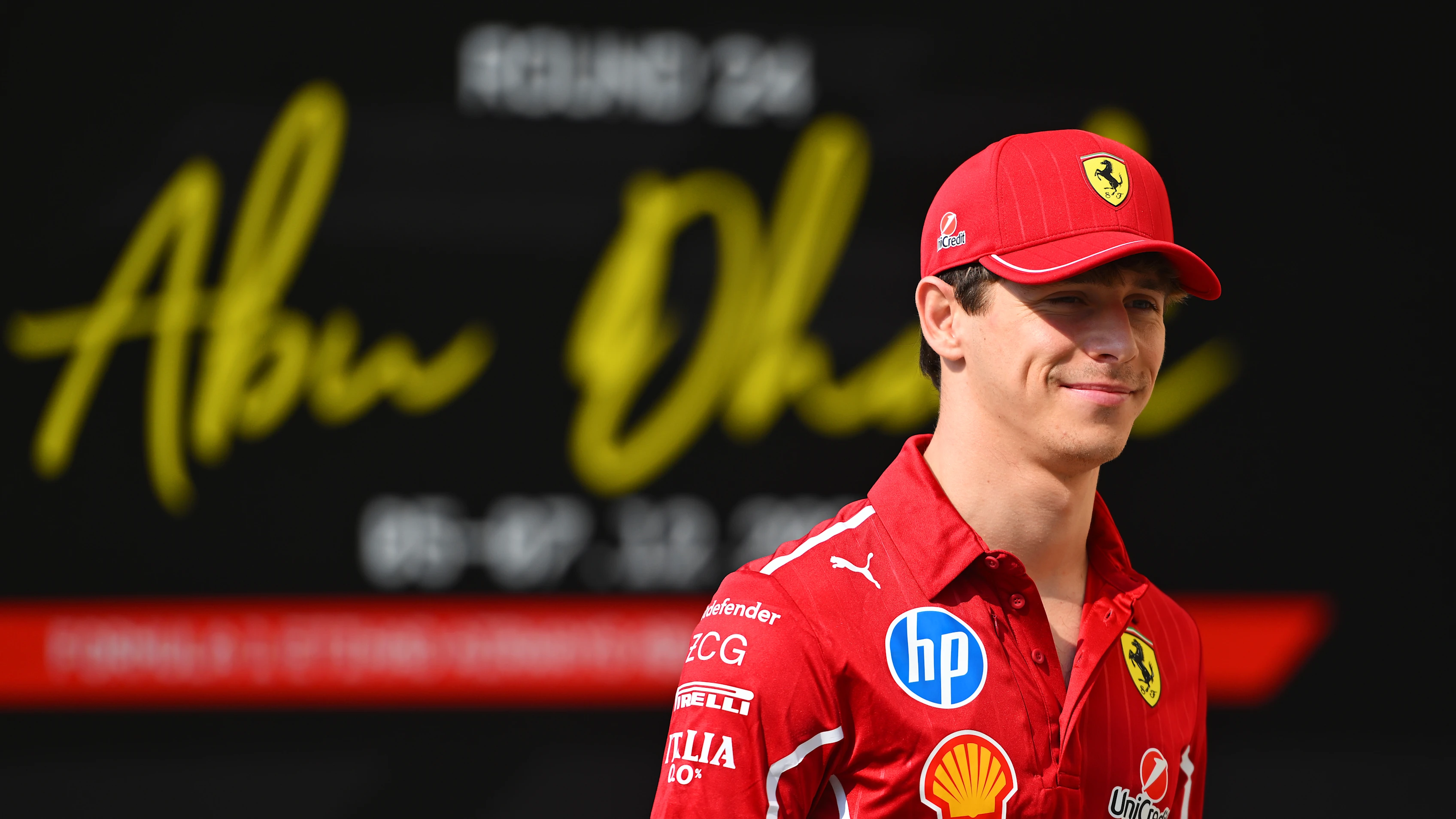 ABU DHABI, UNITED ARAB EMIRATES - DECEMBER 04: Arthur Leclerc of Monaco and Scuderia Ferrari