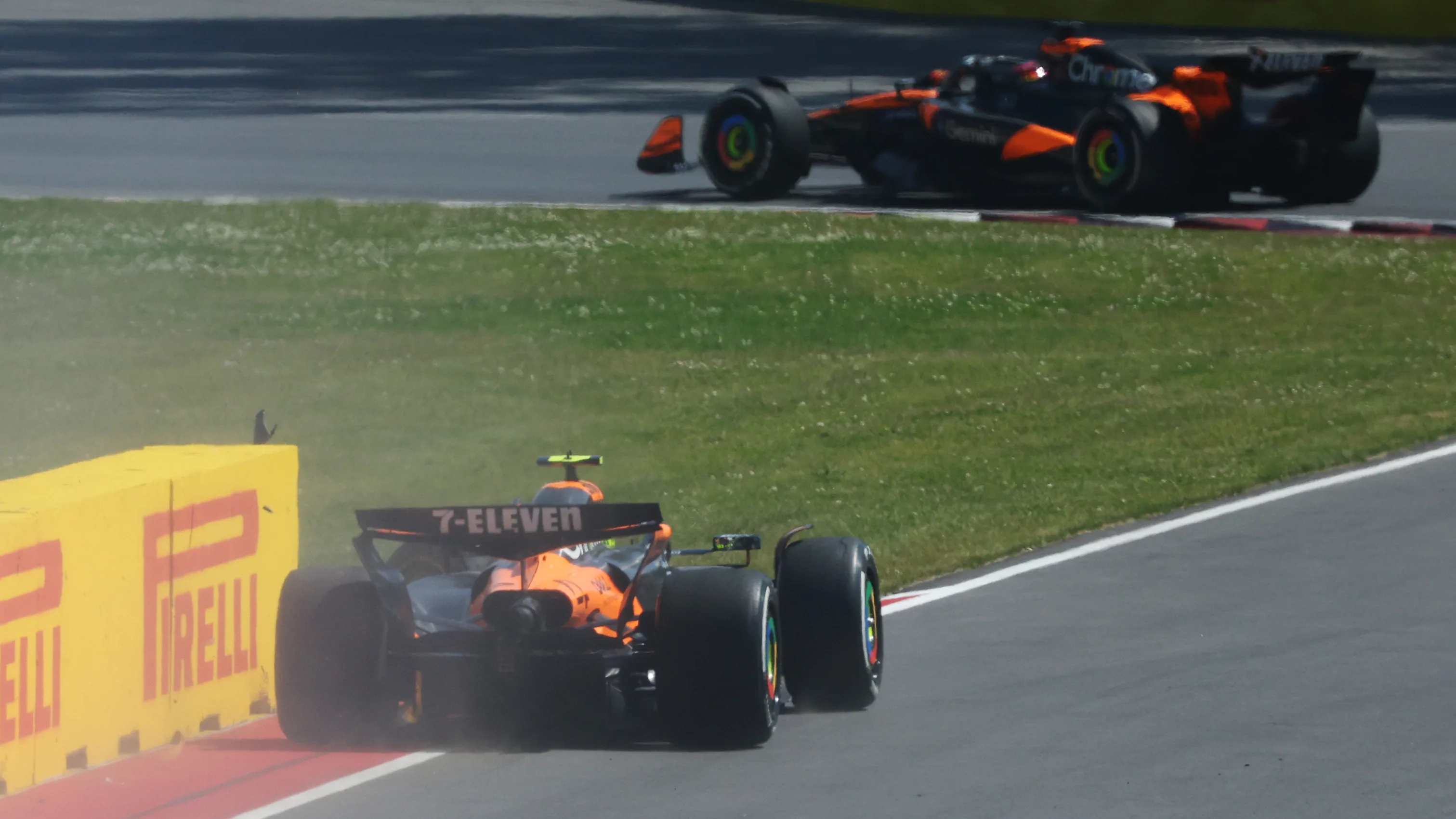 MONTREAL, QUEBEC - JUNE 15: Oscar Piastri of Australia driving the (81) McLaren MCL39 Mercedes