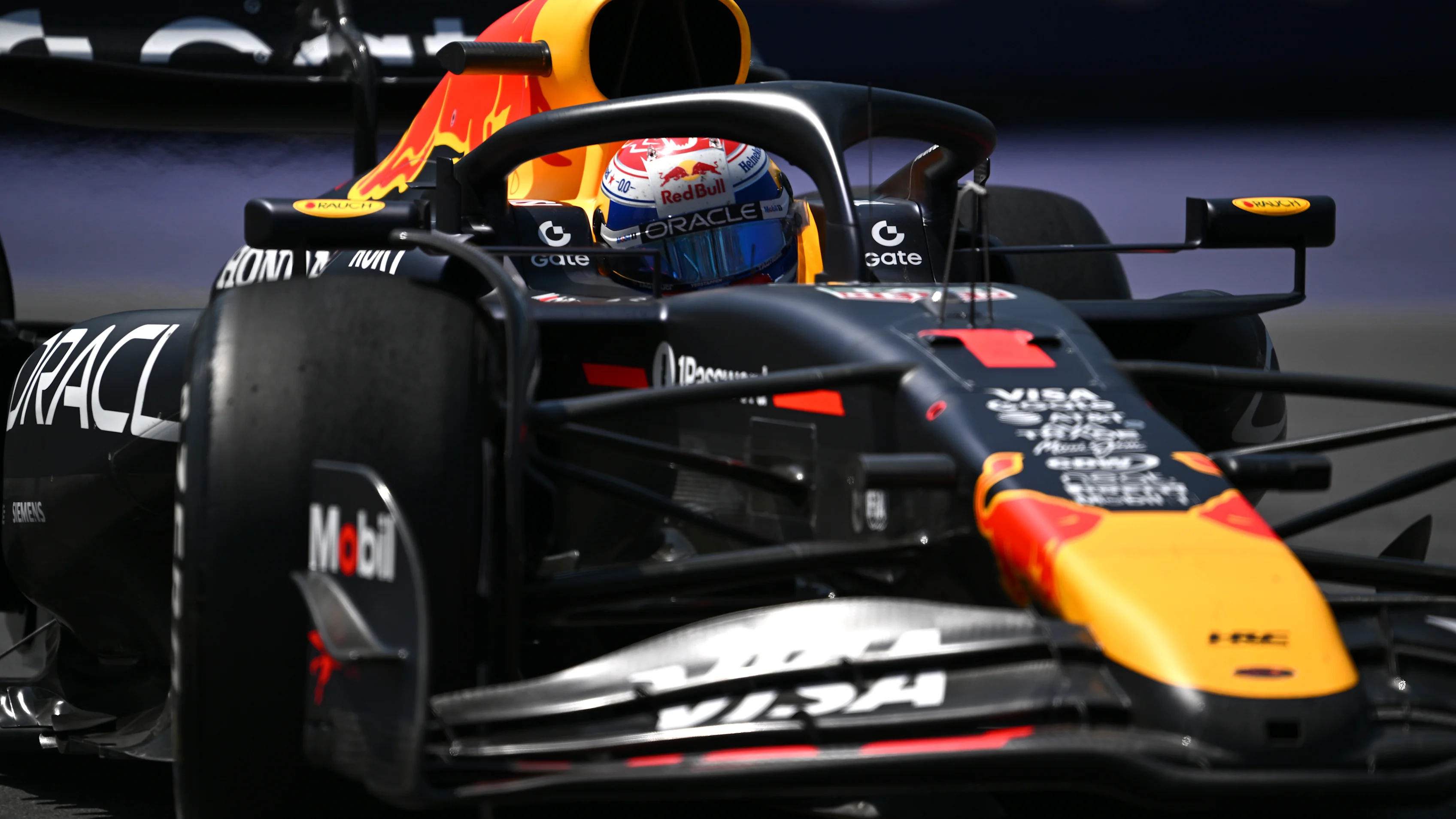 MONTREAL, QUEBEC - JUNE 15: Max Verstappen of the Netherlands driving the (1) Oracle Red Bull