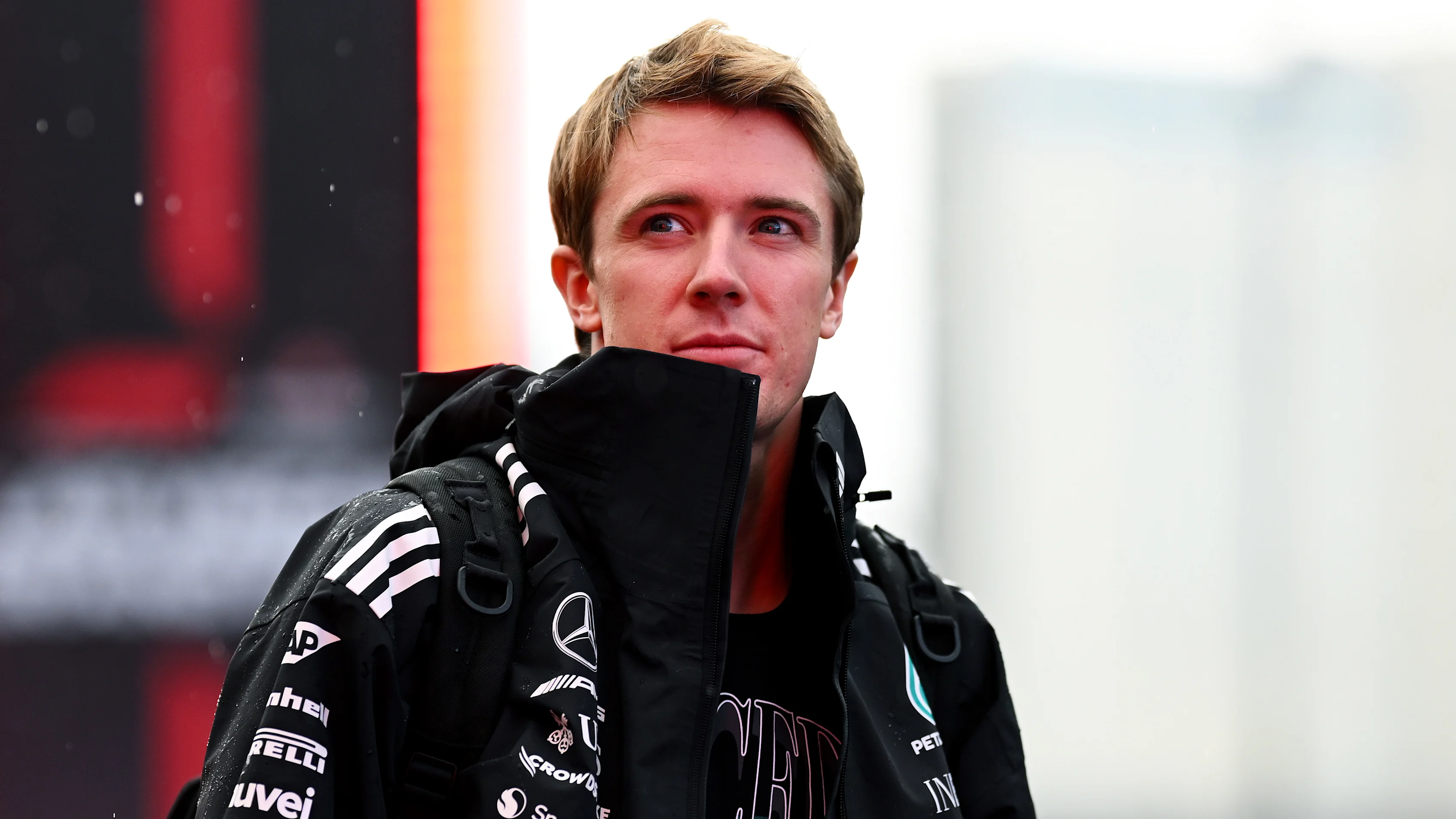 LAS VEGAS, NEVADA - NOVEMBER 19: Frederik Vesti of Denmark and Mercedes AMG Petronas F1 Team