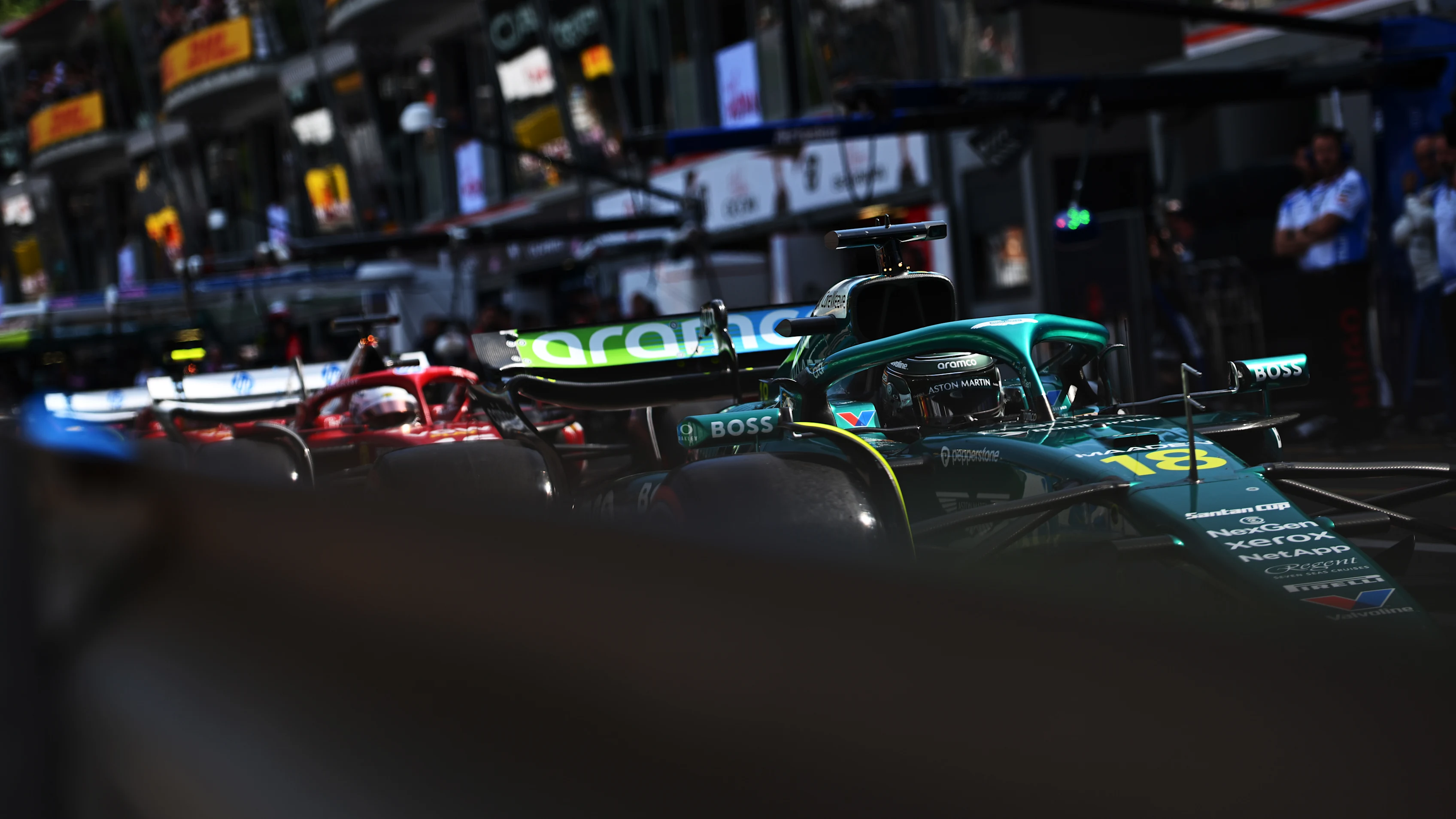 MONTE-CARLO, MONACO - MAY 24: Lance Stroll of Canada driving the (18) Aston Martin F1 Team AMR25