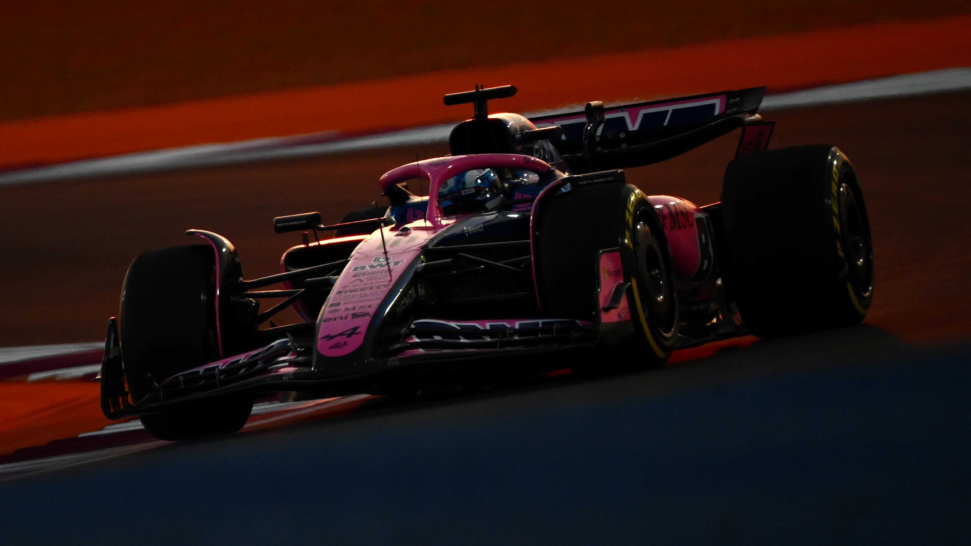 LUSAIL CITY, QATAR - NOVEMBER 29: Pierre Gasly of France driving the (10) Alpine F1 A525 Renault heads to the grid prior to the Sprint ahead of the F1 Grand Prix of Qatar at Lusail International Circuit on November 29, 2025 in Lusail City, Qatar. (Photo by Clive Mason/Getty Images)