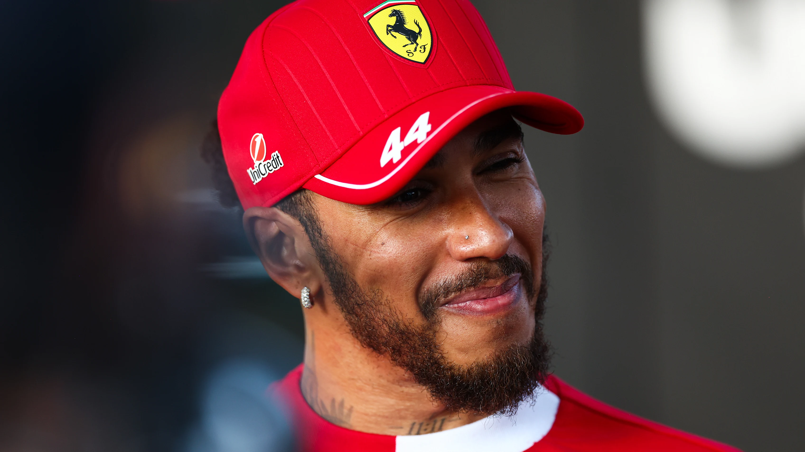 AUSTIN, TEXAS - OCTOBER 18: Fifth placed qualifier Lewis Hamilton of Great Britain and Scuderia