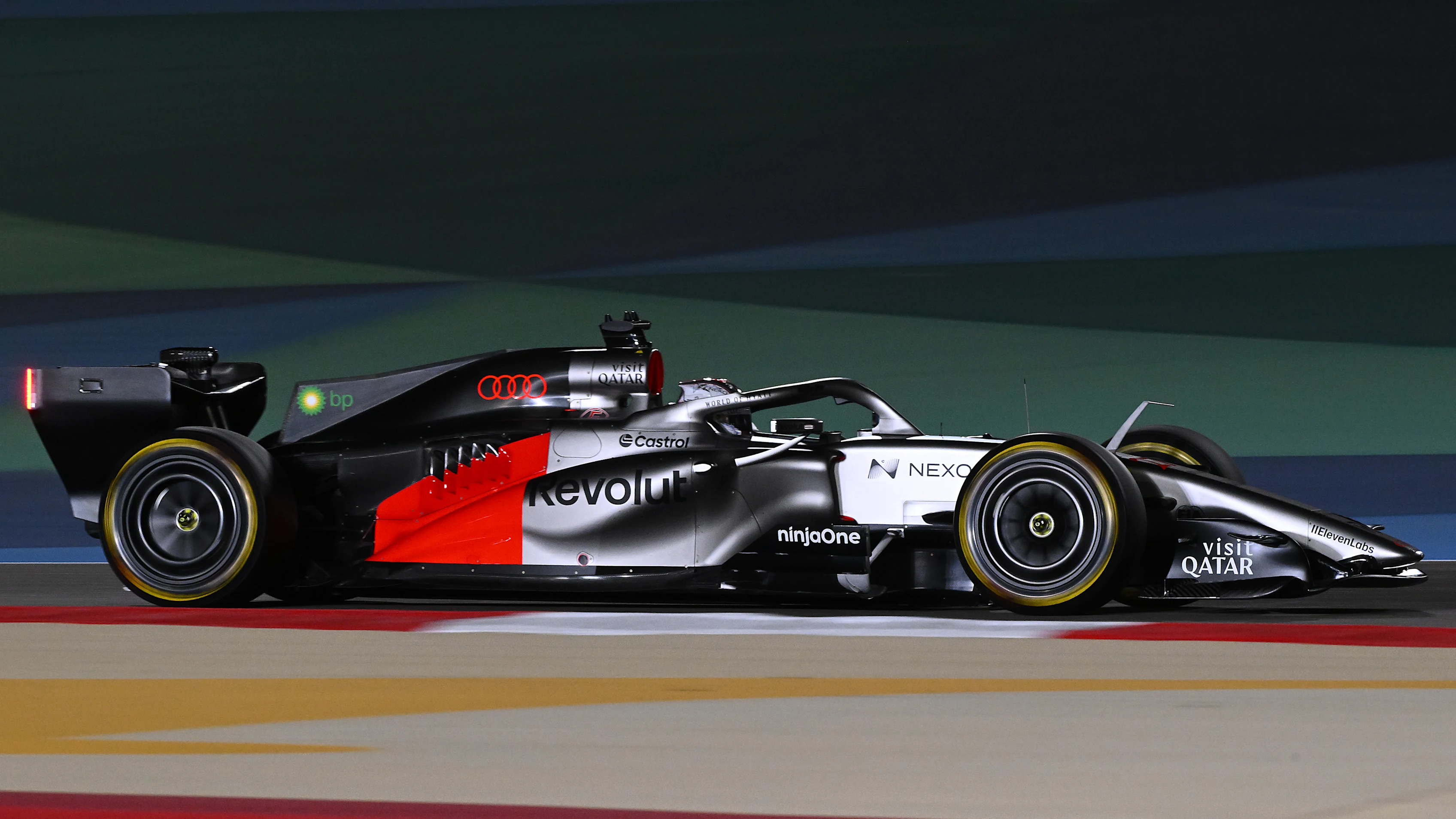 BAHRAIN, BAHRAIN - FEBRUARY 11: Nico Hulkenberg of Germany driving the (27) Audi F1 Team R26 on