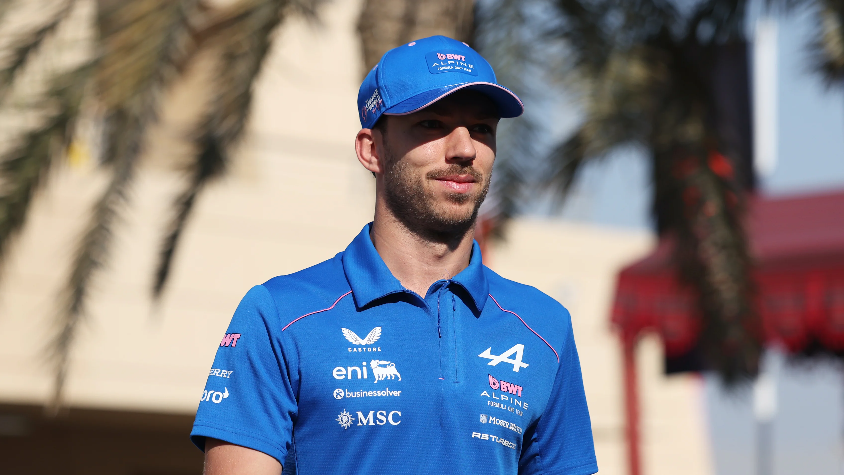 BAHRAIN, BAHRAIN - FEBRUARY 20: Pierre Gasly of France and Alpine F1 looks on in the Paddock during