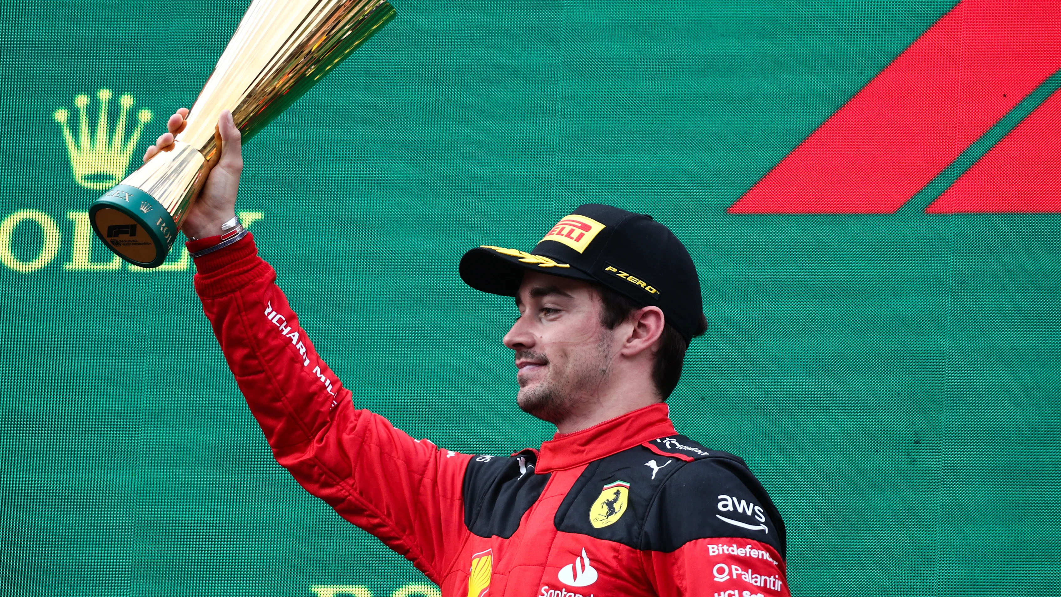 Charles Leclerc of Monaco, Scuderia Ferrari, portrait during the Formula 1 Azerbaijan Grand Prix of