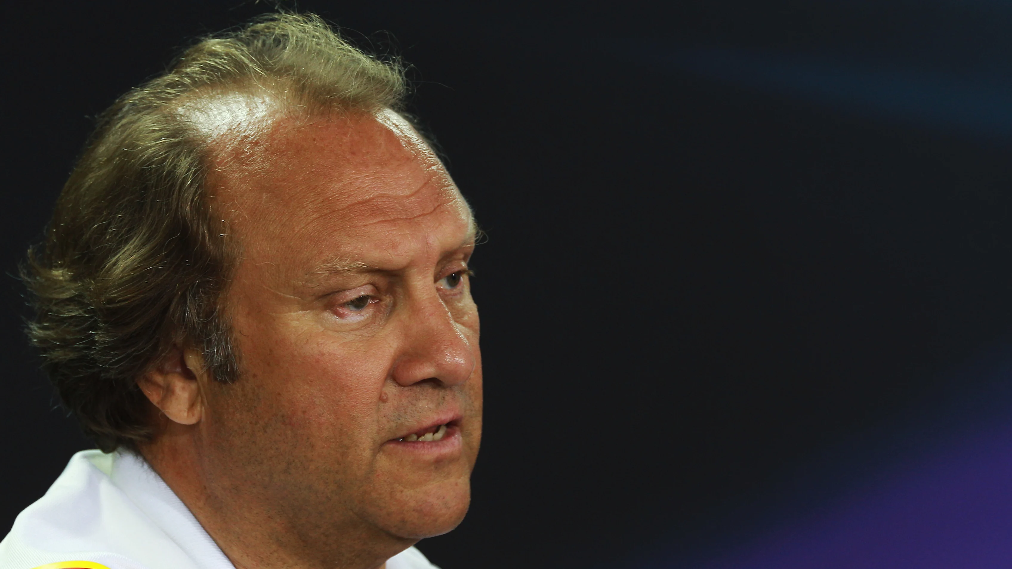 SAKHIR, BAHRAIN - APRIL 20:  Force India Deputy Team Manager Bob Fearnley attends the official