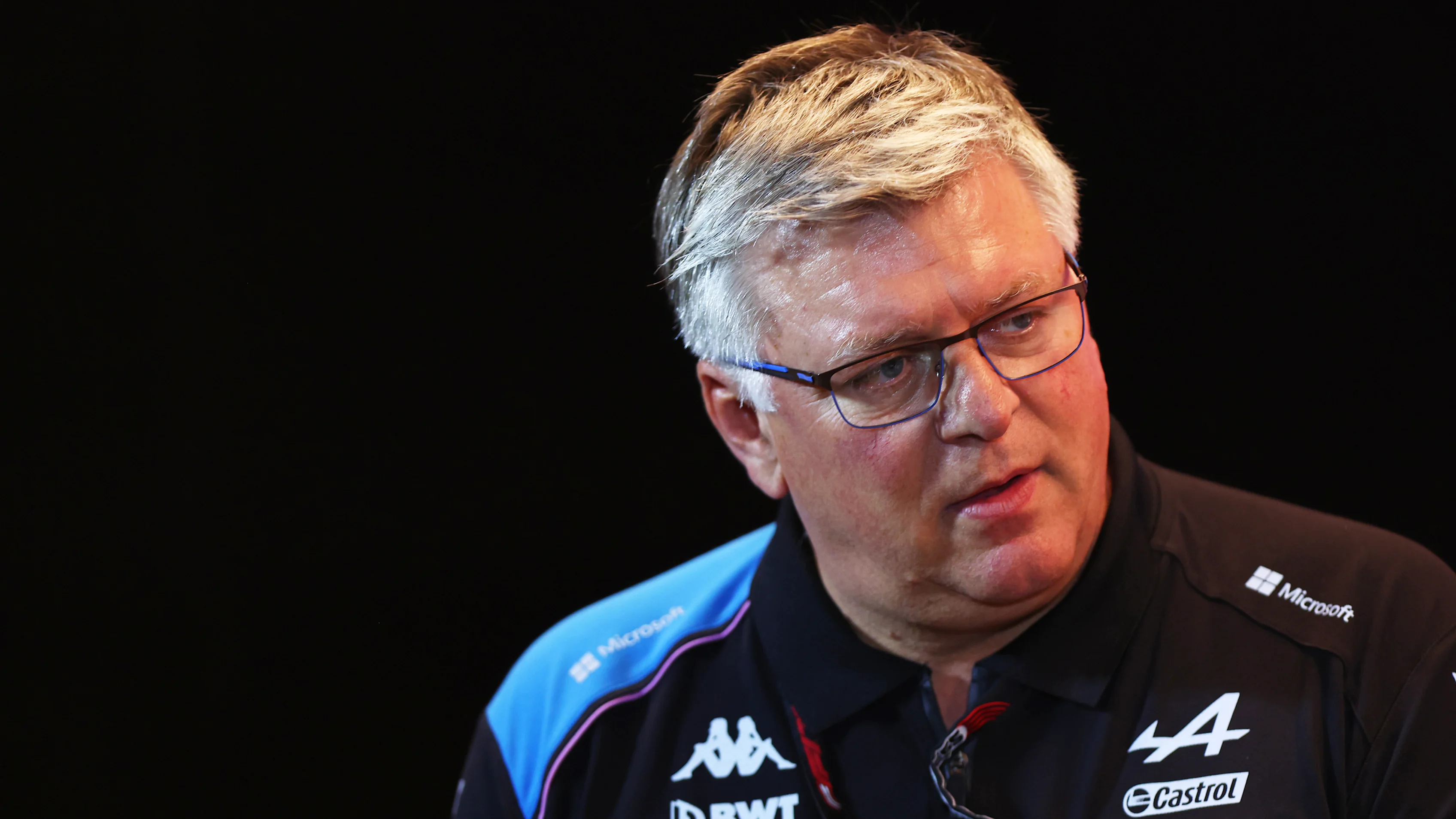MONTREAL, QUEBEC - JUNE 16: Otmar Szafnauer, Team Principal of Alpine F1 attends the Team