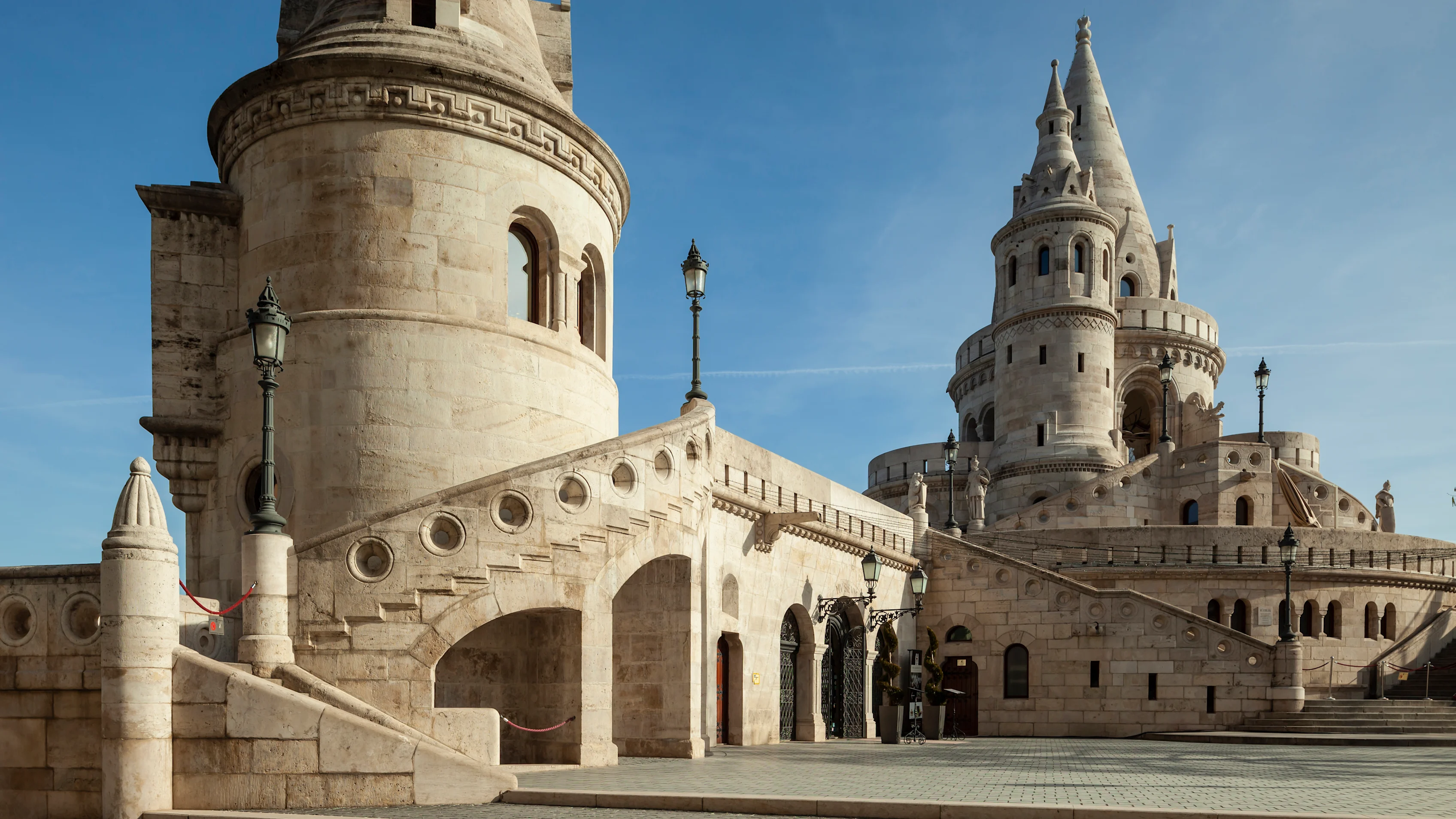Morning at Fisherman's Bastion in the Castle District of Budapest. (Photo by: Slawek Staszczuk/Loop