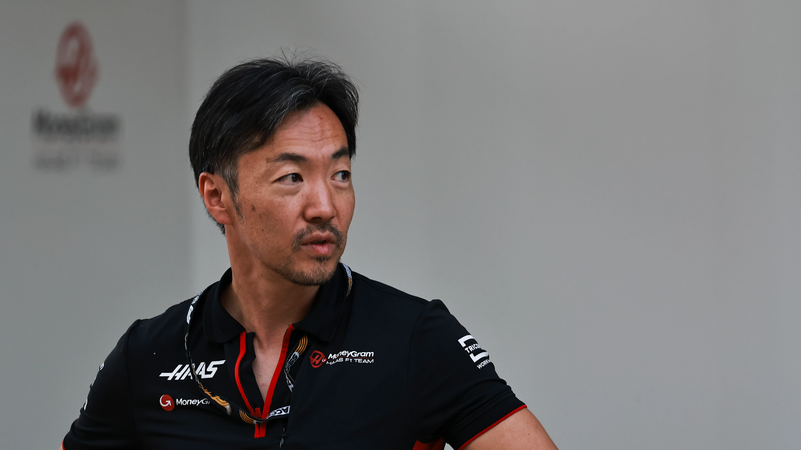 LUSAIL CITY, QATAR - OCTOBER 8: Ayao Komatsu of Japan and MoneyGram Haas F1 Team the F1 Grand Prix