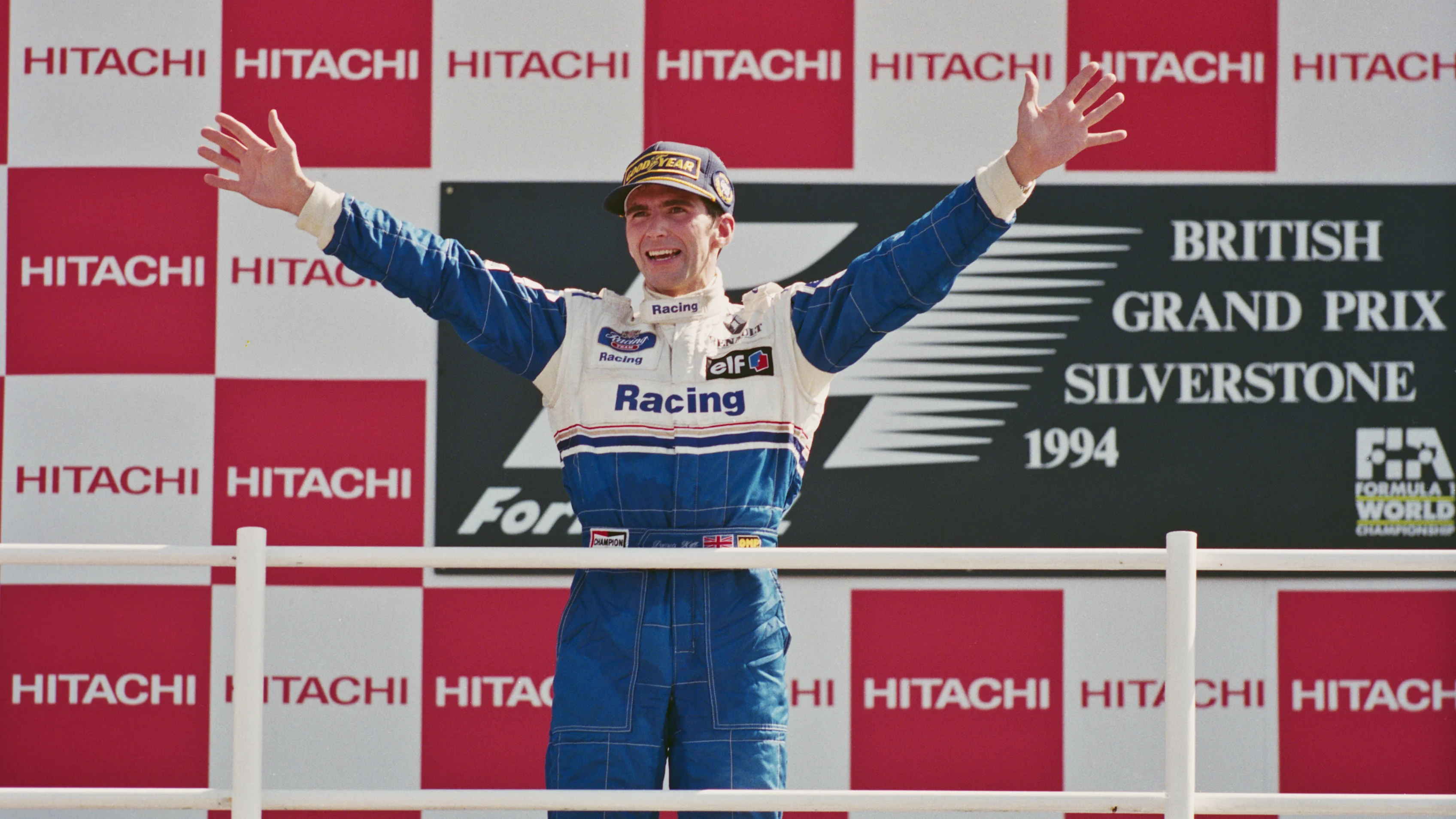 Damon Hill of Great Britain, driver of the #0 Rothmans Williams Renault Williams FW16B Renault V10