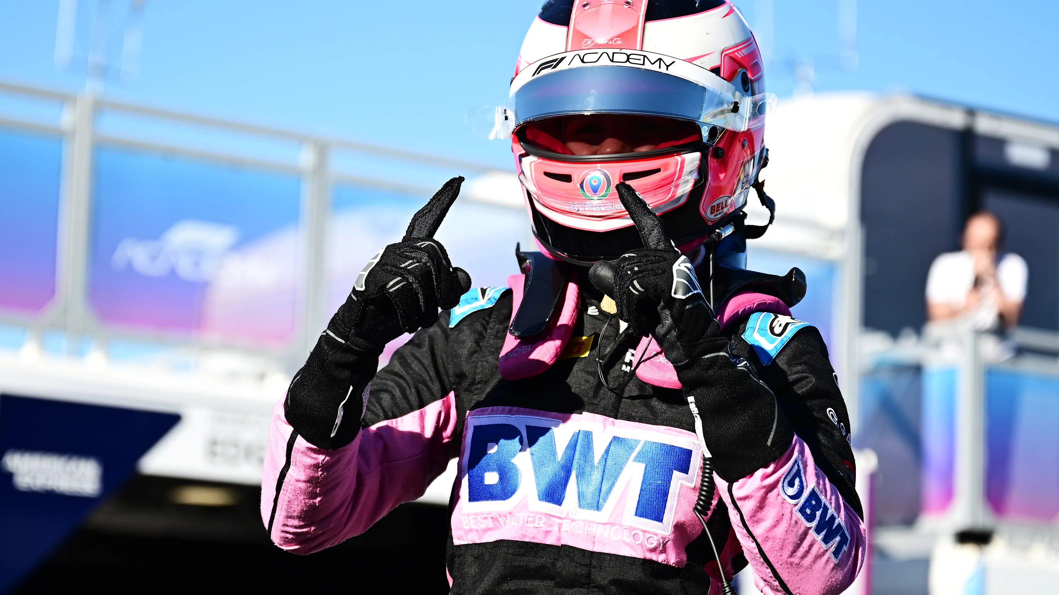 BARCELONA, SPAIN - JUNE 21: Pole position qualifier Abbi Pulling of Great Britain and Rodin