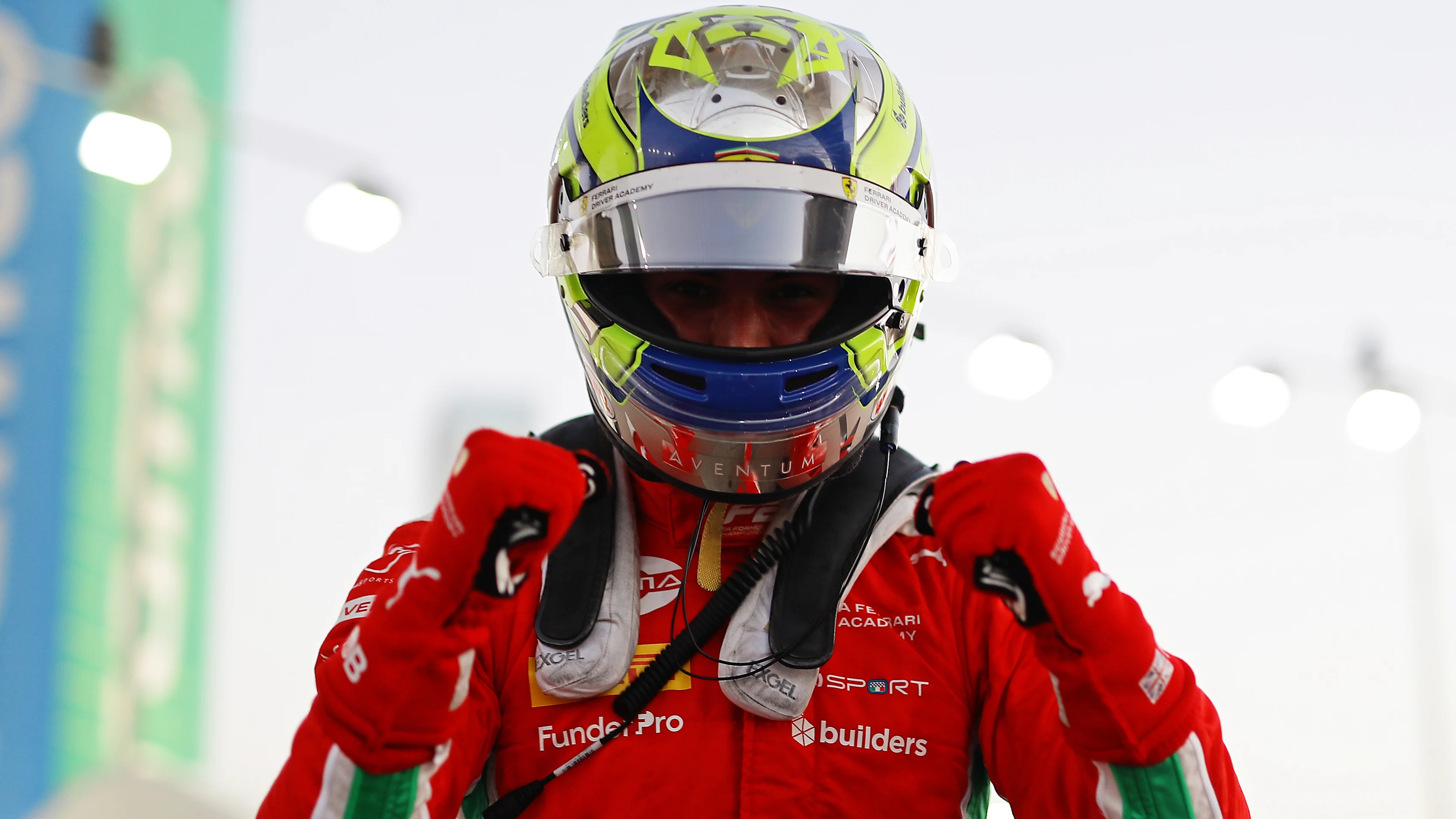 JEDDAH, SAUDI ARABIA - MARCH 07: Pole position qualifier Oliver Bearman of Great Britain and PREMA