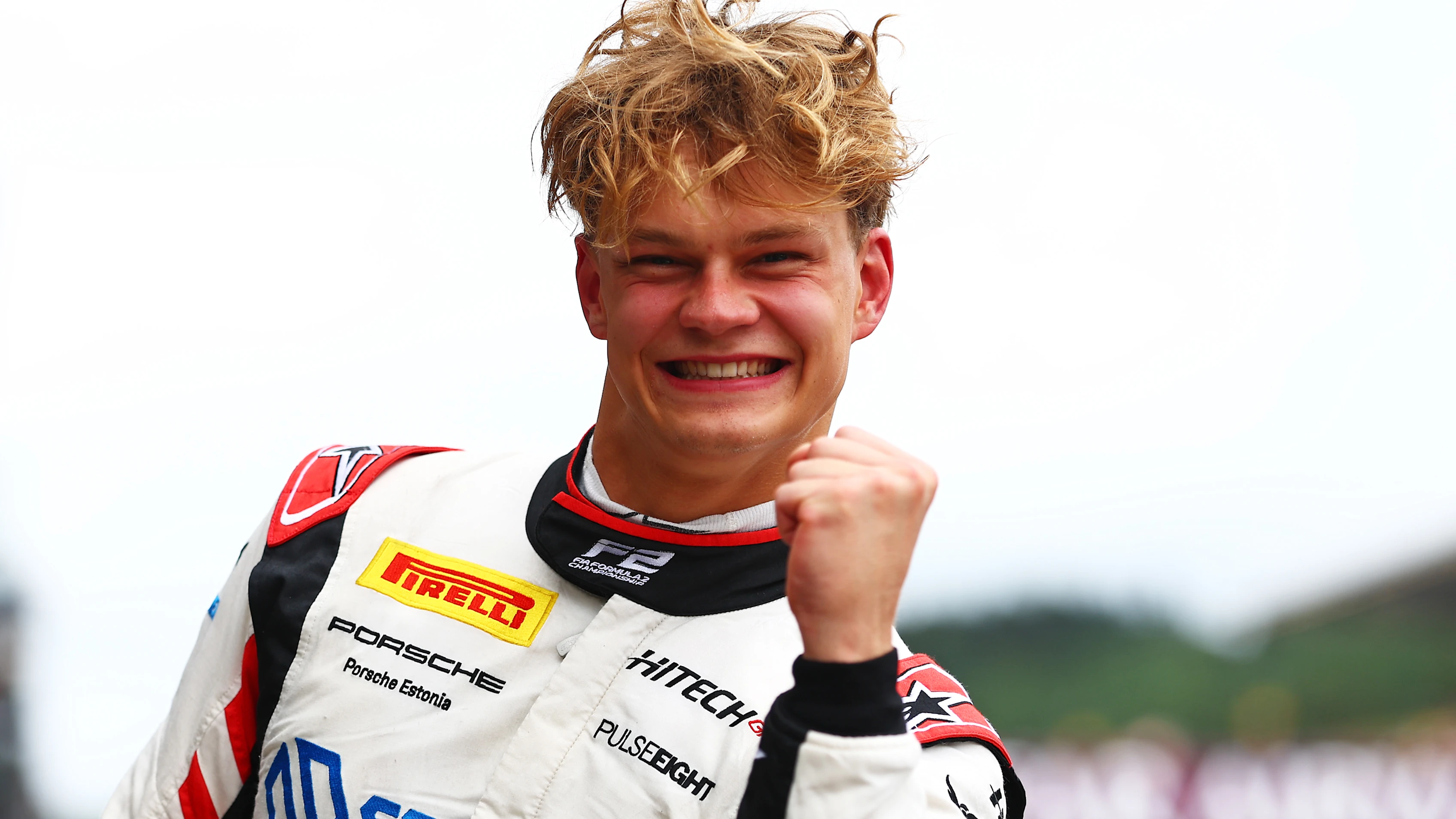 SPA, BELGIUM - JULY 26: Pole position qualifier Paul Aron of Estonia and Hitech Pulse-Eight (17)