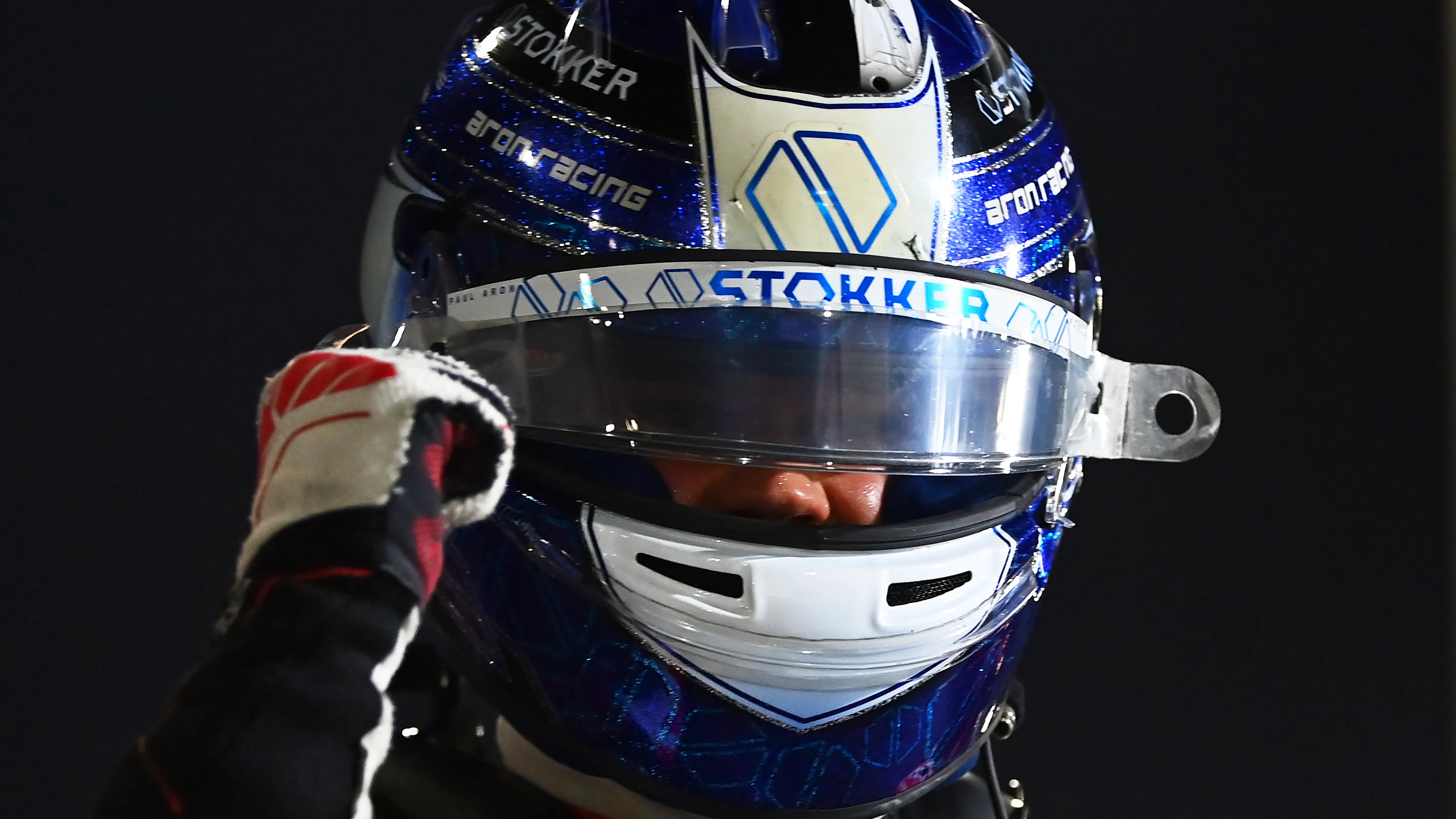 LUSAIL CITY, QATAR - NOVEMBER 29: Pole position qualifier Paul Aron of Estonia and Hitech