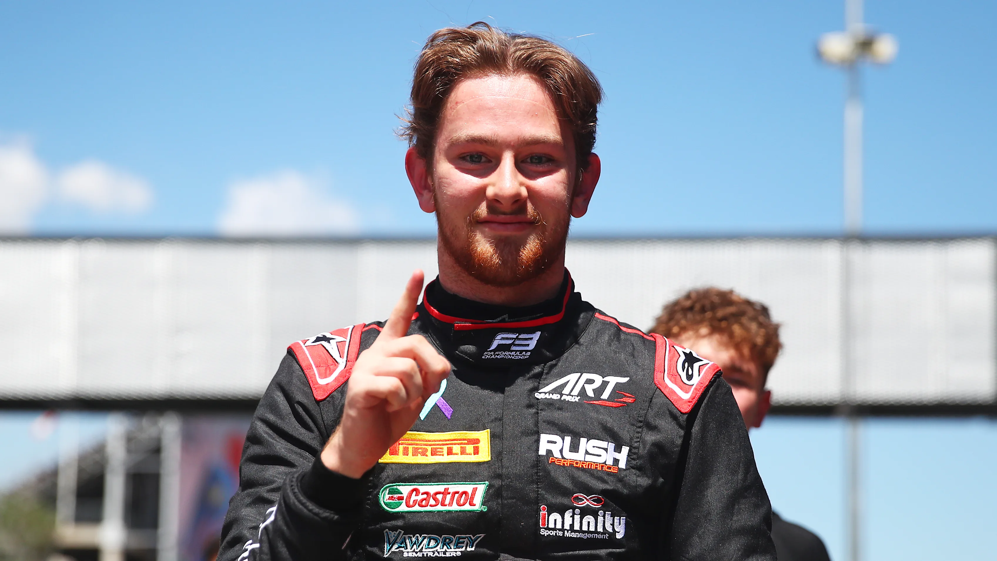 BARCELONA, SPAIN - JUNE 21: Pole position qualifier Christian Mansell of Australia and ART Grand