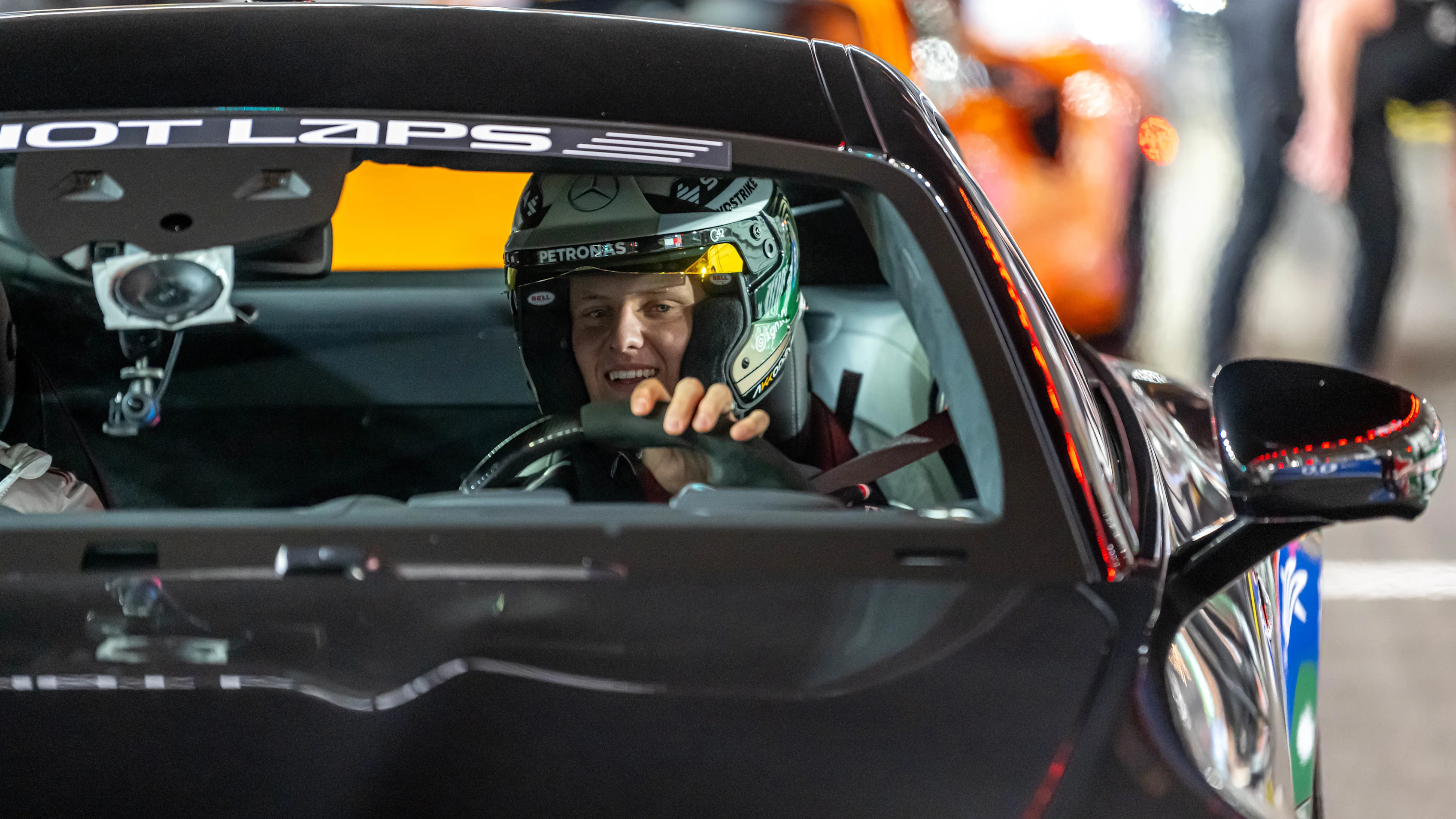 STREETS OF LAS VEGAS, UNITED STATES OF AMERICA - NOVEMBER 21: Mick Schumacher participates in