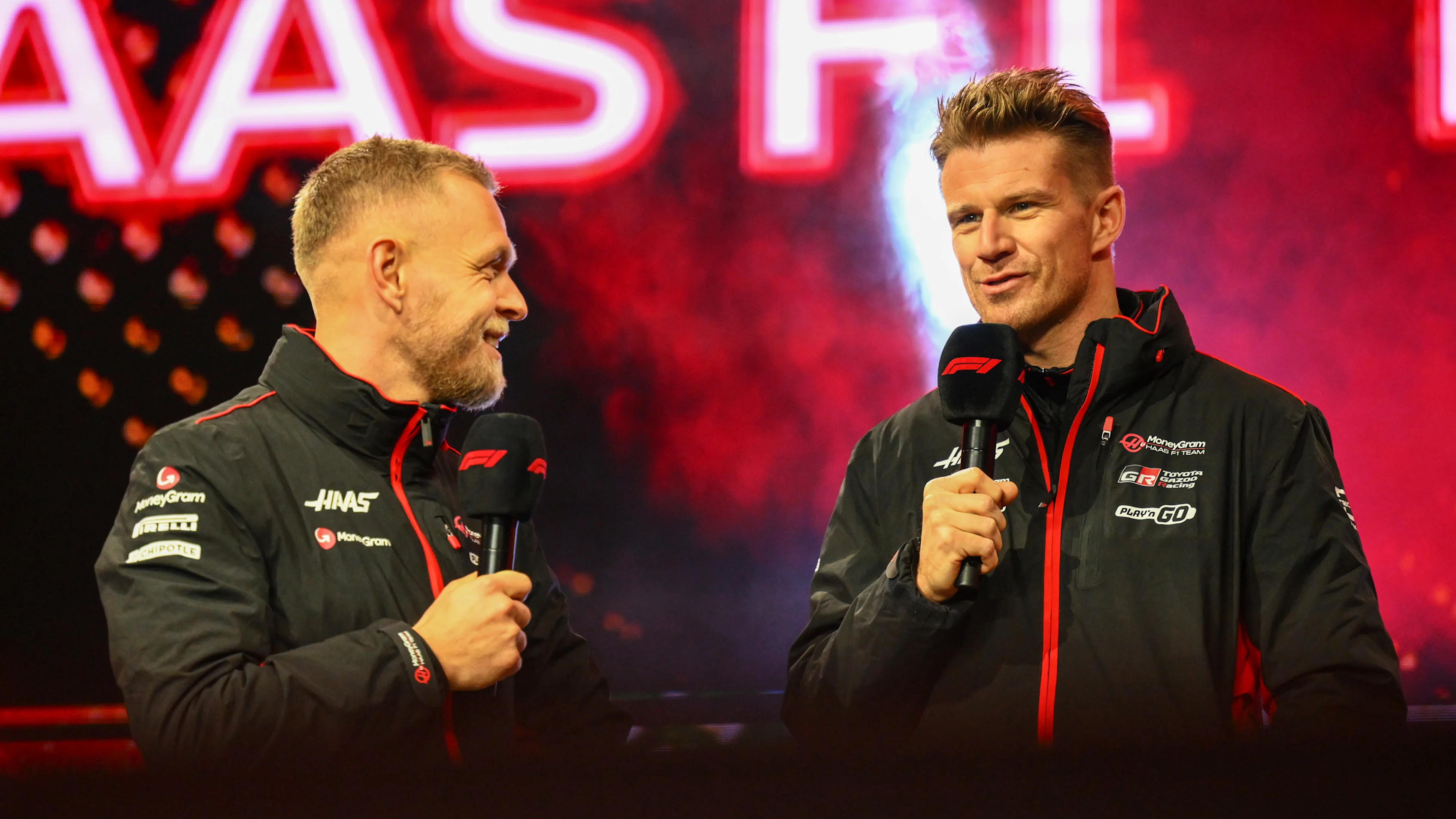 STREETS OF LAS VEGAS, UNITED STATES OF AMERICA - NOVEMBER 22: Kevin Magnussen, Haas F1 Team, and