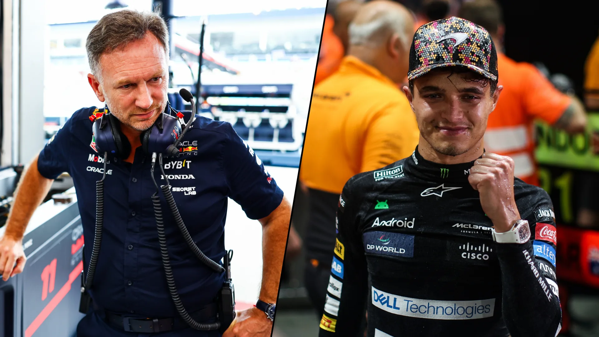 SINGAPORE, SINGAPORE - SEPTEMBER 22: Lando Norris of Great Britain driving the (4) McLaren MCL38