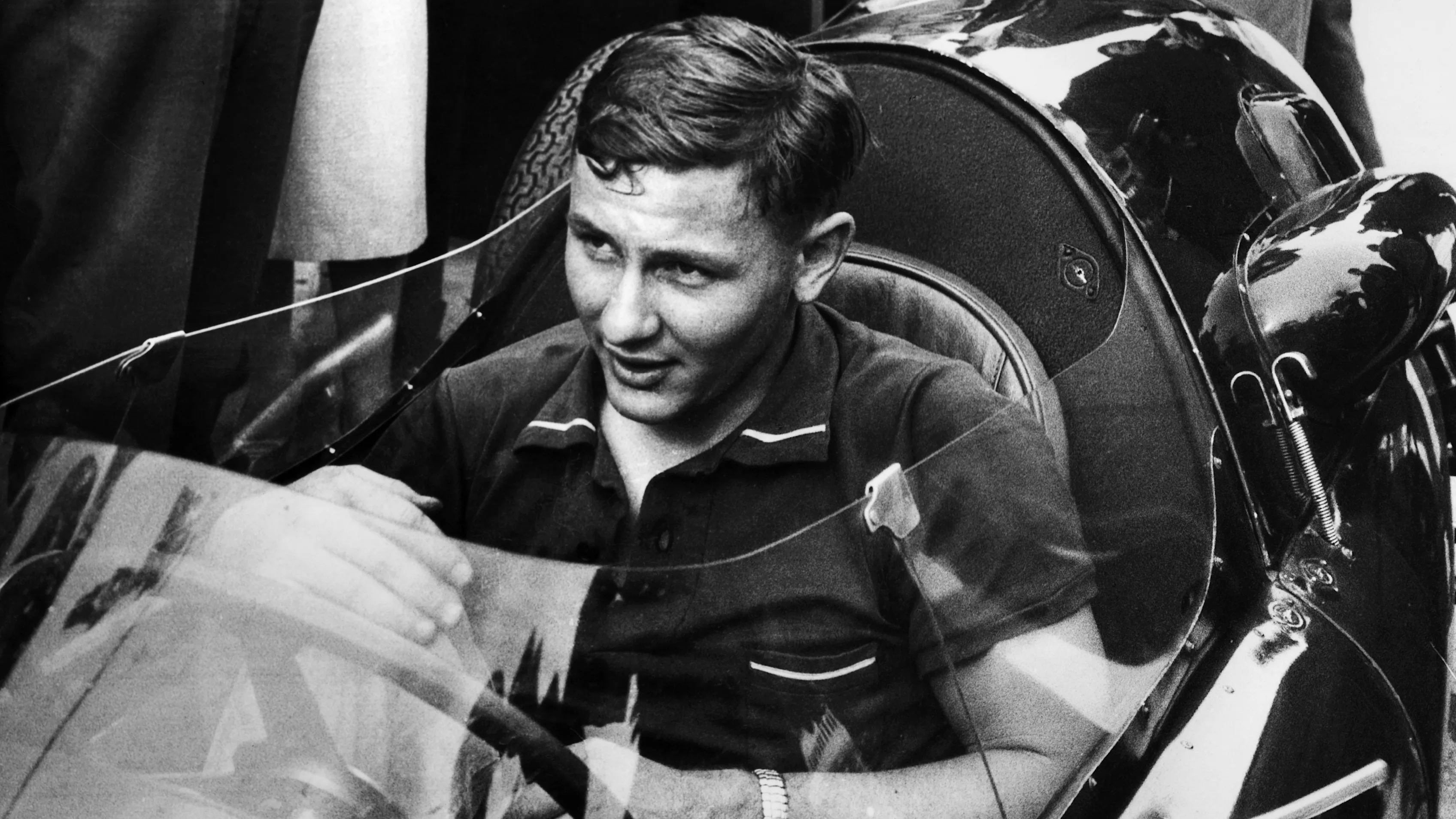 Bruce McLaren, Cooper-Climax T45, Grand Prix of Germany, Nurburgring, 03 August 1958. Bruce McLaren