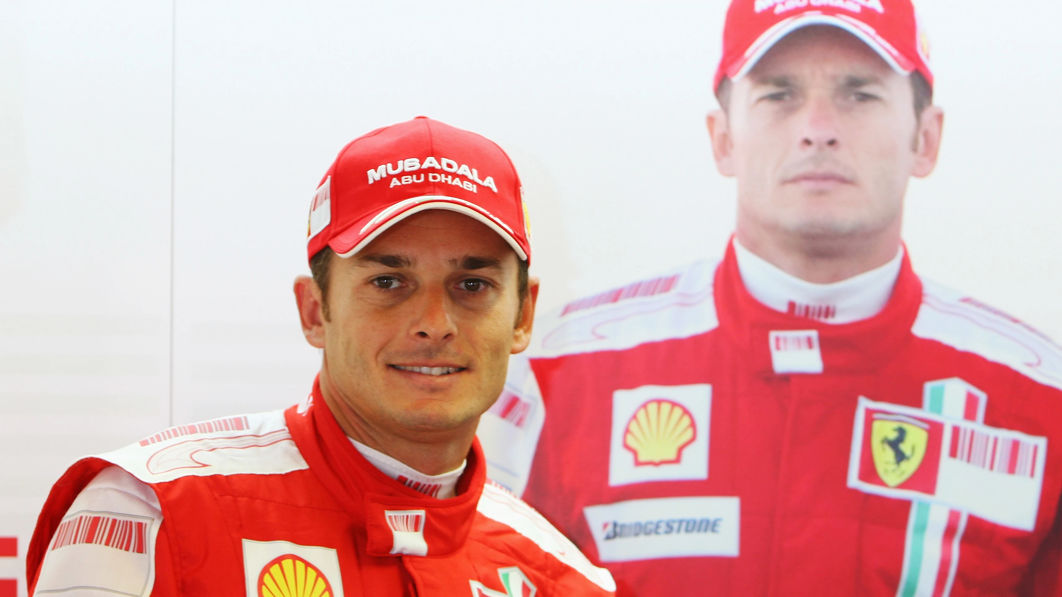 MONZA, ITALY - SEPTEMBER 10:  New Ferrari driver Giancarlo Fisichella of Italy is seen in his team