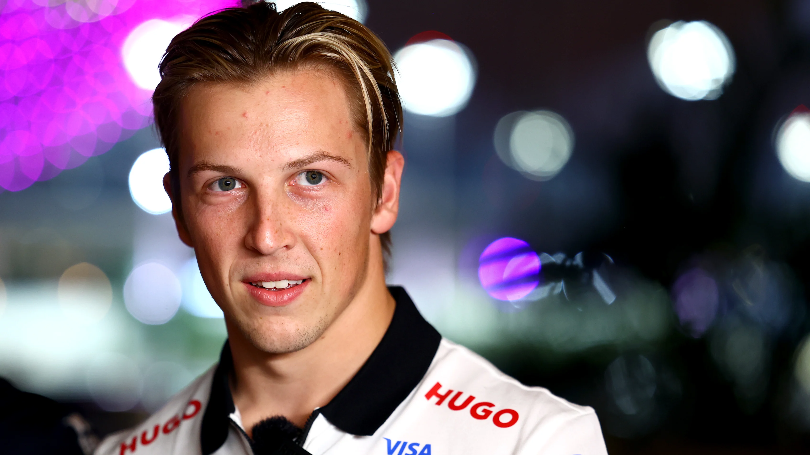 ABU DHABI, UNITED ARAB EMIRATES - DECEMBER 05: Liam Lawson of New Zealand and Visa Cash App RB